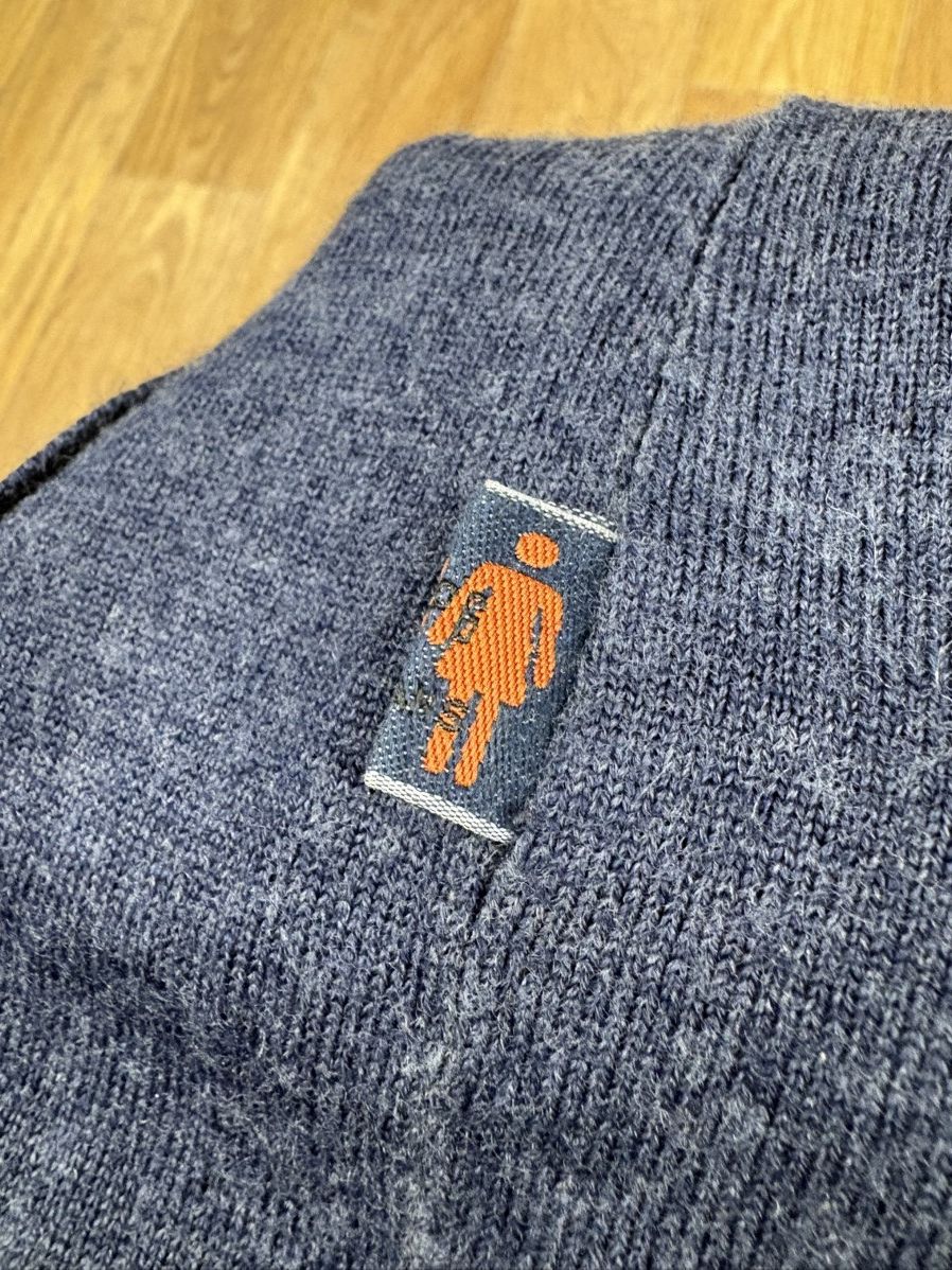 Jean Paul Gaultier × Vintage Jean Paul Gaultier Vintage 3-D knitted Logo JPG Sweater Y2K Size XS / US 0-2 / IT 36-38 - 6 Thumbnail