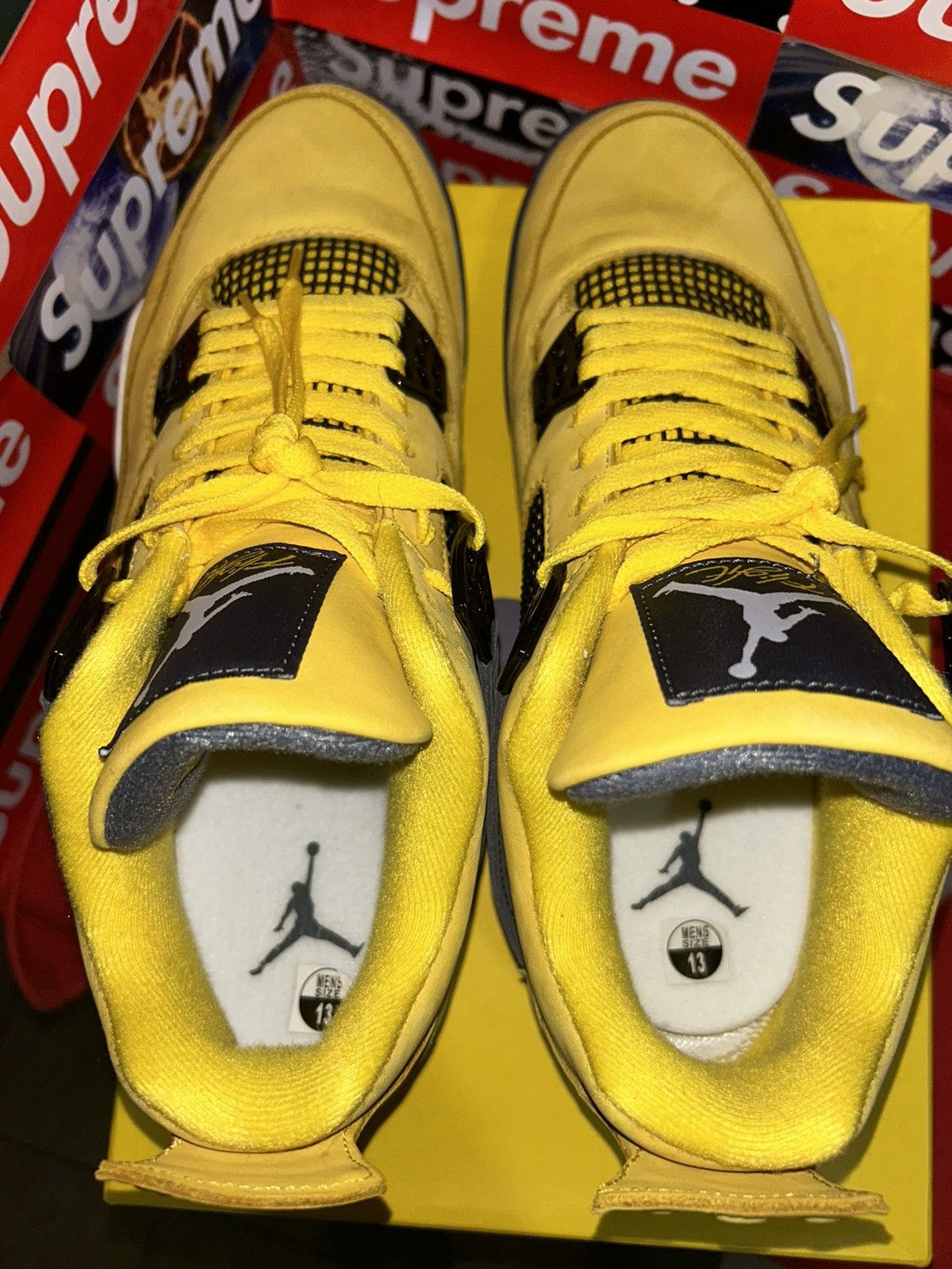 Jordan Brand Jordan 4 Retro Lightning (2021) CT8527-700 size 13 Size US 13 / EU 46 - 5 Thumbnail
