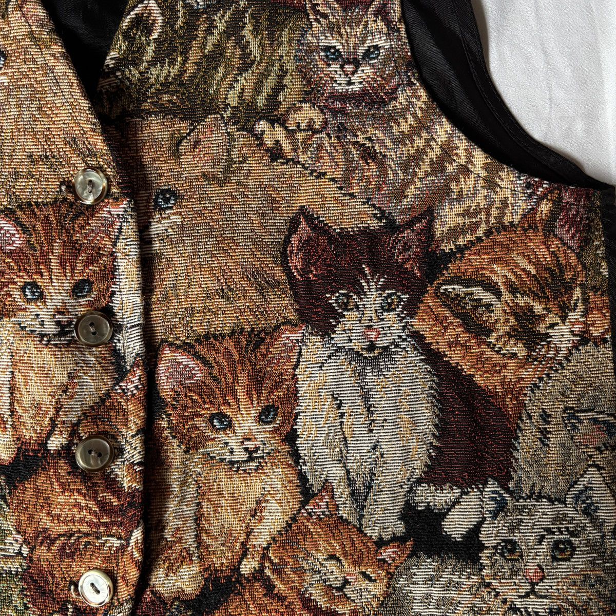 Vintage Vintage Tapestry Vest Size M / US 6-8 / IT 42-44 - 2 Thumbnail