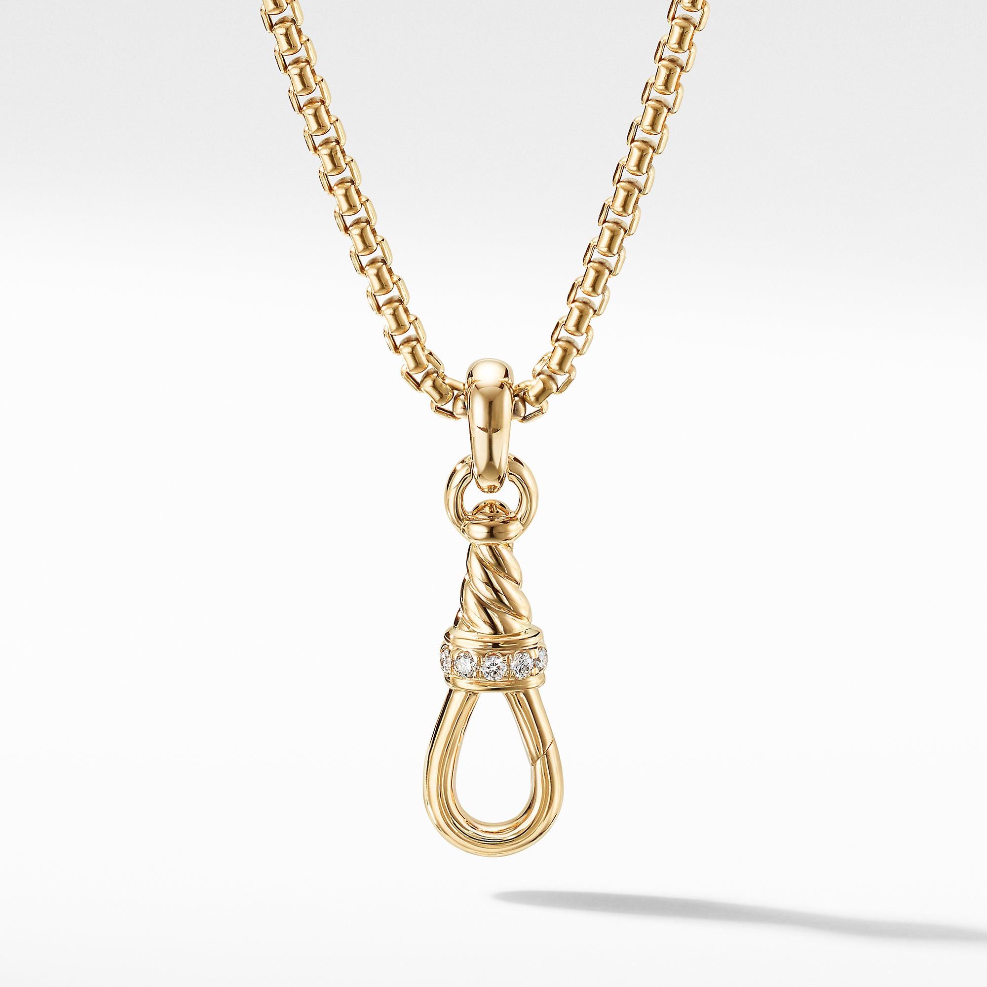 David Yurman o1w1db10525 D16787D Grabber in 18K Yellow Gold and Pave Size ONE SIZE - 2 Thumbnail