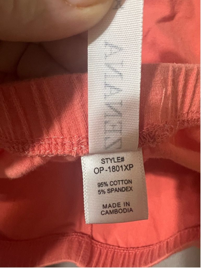 Other Women's Zenana Capri Leggings Size 1X Orange Size 38" / US 16 / IT 52 - 4 Thumbnail