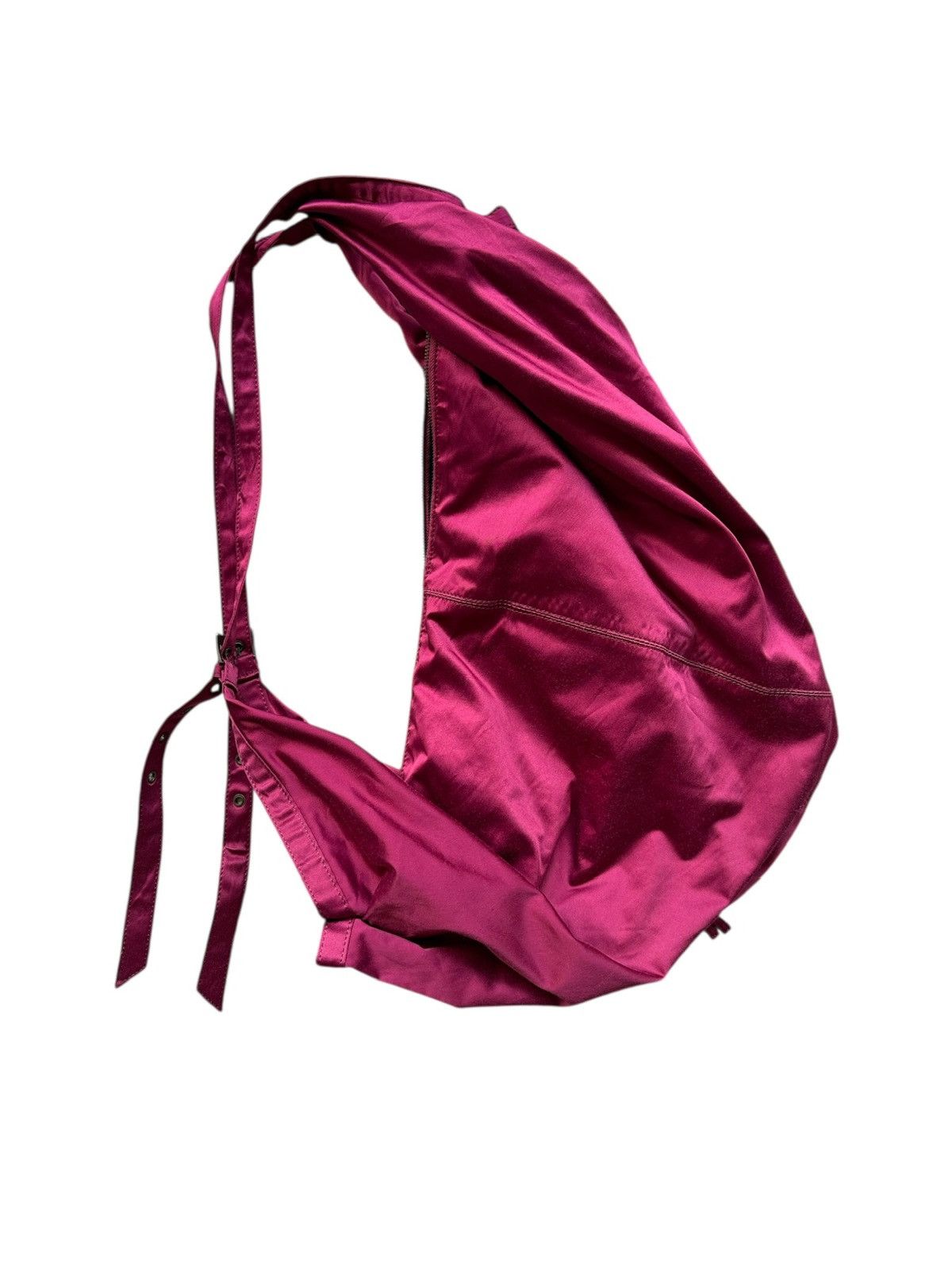 Japanese Brand 00's And A Japan 2 way cotton burgundy bag Size ONE SIZE - 1 Thumbnail