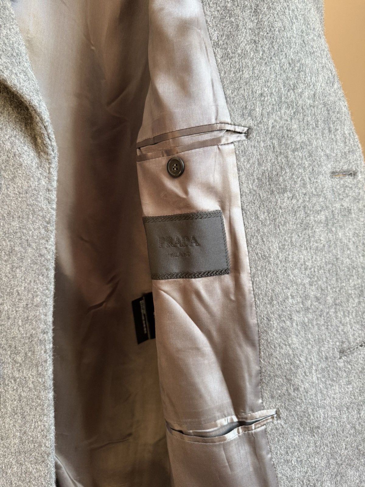 Prada Prada Single-Breasted Wool Coat - Runway Collection Size US M / EU 48-50 / 2 - 5 Thumbnail