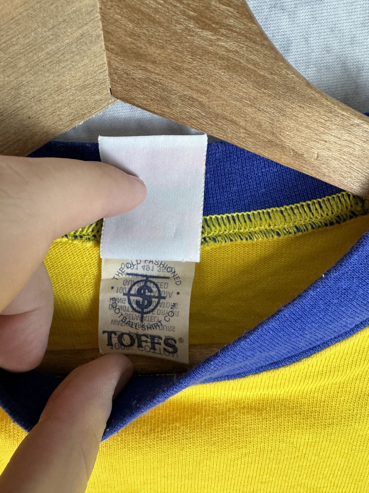Vintage 1950 Arsenal London Toffs Retro 90s Vintage Soccer Jersey Size US XL / EU 56 / 4 - 5 Thumbnail