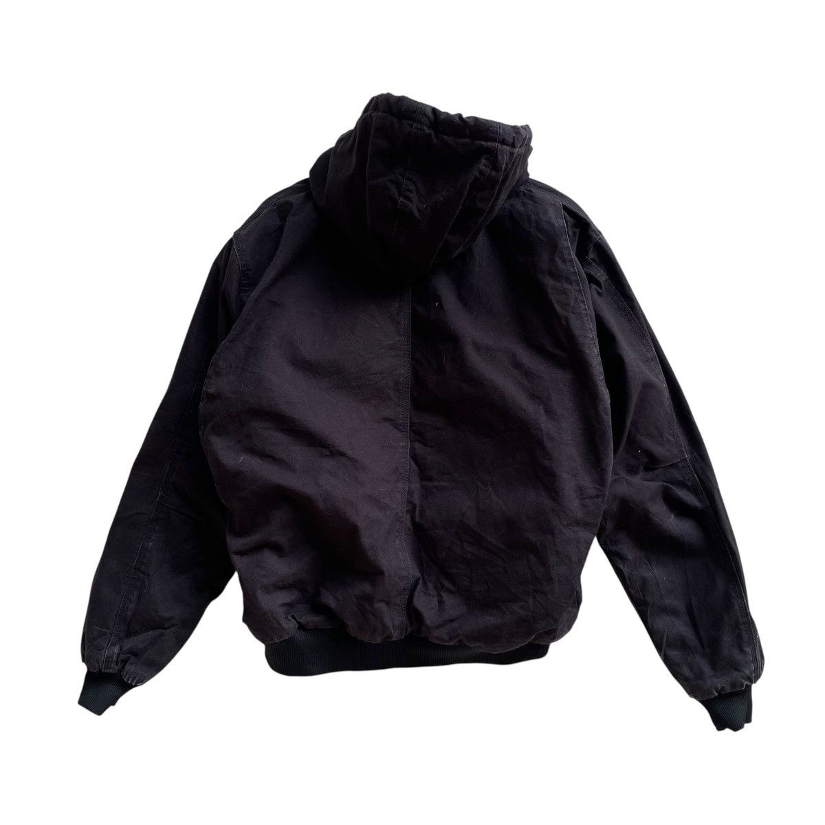 Japanese Brand 💥Vintage Berne workwear Zipper Hooded Jacket Size US M / EU 48-50 / 2 - 2 Thumbnail