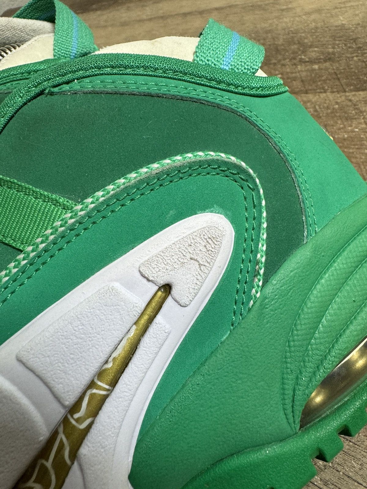 Nike Nike Air Max Penny 1 Mens Size 7Y Green White Basketball Size US 7 / EU 40 - 7 Thumbnail
