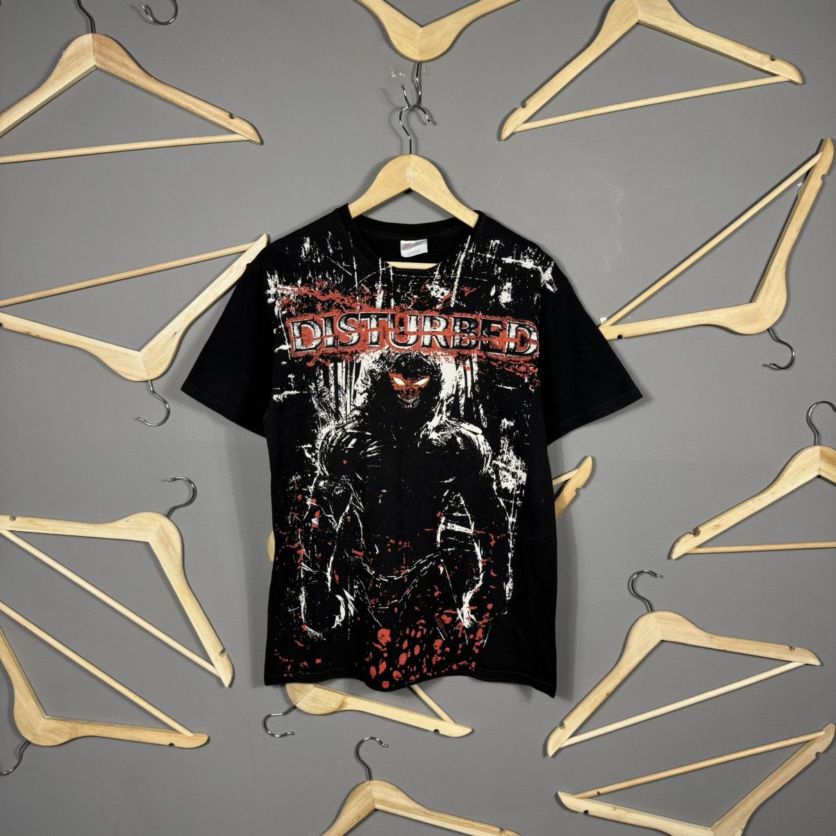 Band Tees Vintage Disturbed AOP Band T-shirt Size US M / EU 48-50 / 2 - 1 Thumbnail