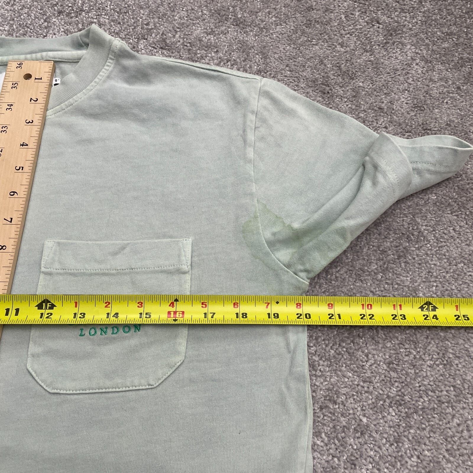 Palace Palace Skateboard Heavyweight T-Shirt Men Small Light Green Size US S / EU 44-46 / 1 - 12 Thumbnail