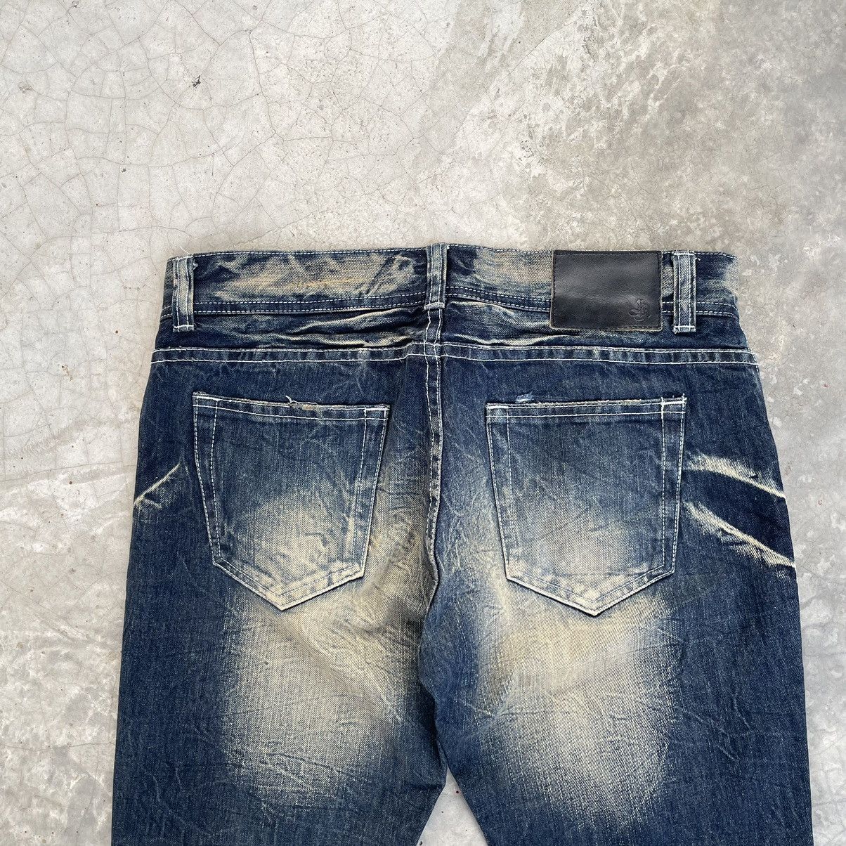 Beauty Beast Vintage Distress La Gate Flare LGB ifsixwasnine Style Denim Size US 33 - 4 Thumbnail