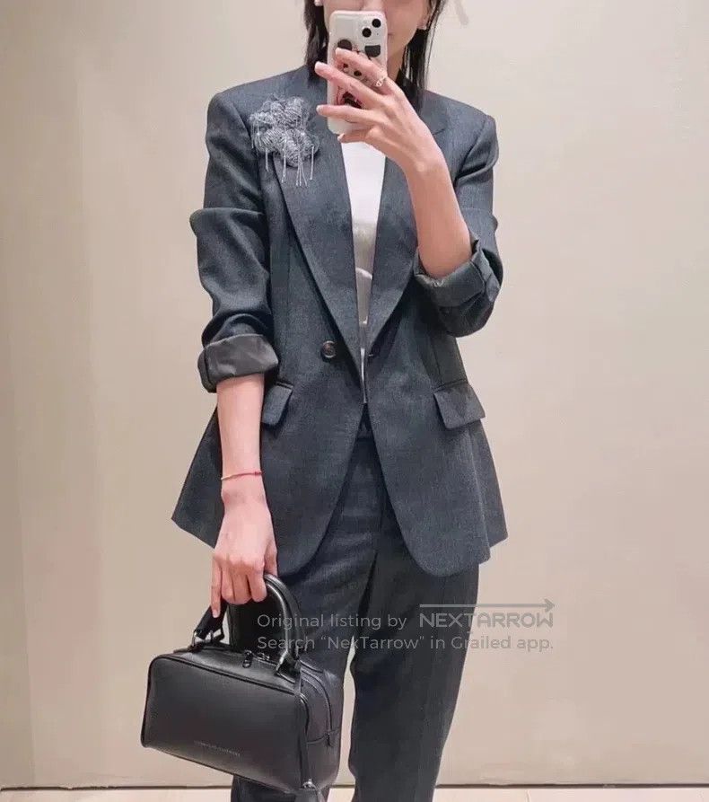 Brunello Cucinelli Brunello Cucinelli Blazers Size XS / US 0-2 / IT 36-38 - 1 Thumbnail