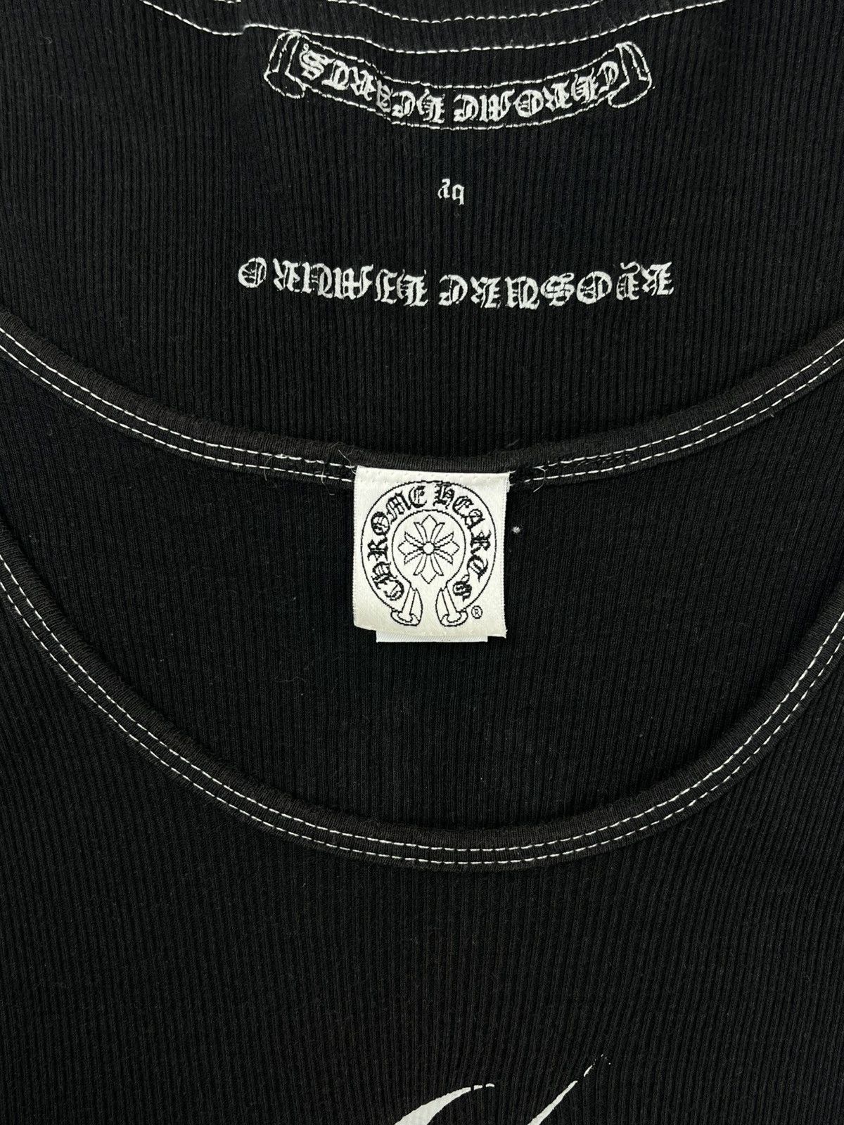 Chrome Hearts 2003 Chrome Hearts Kyosuke Himuro Case Of Cross Tank Top Size US M / EU 48-50 / 2 - 5 Thumbnail