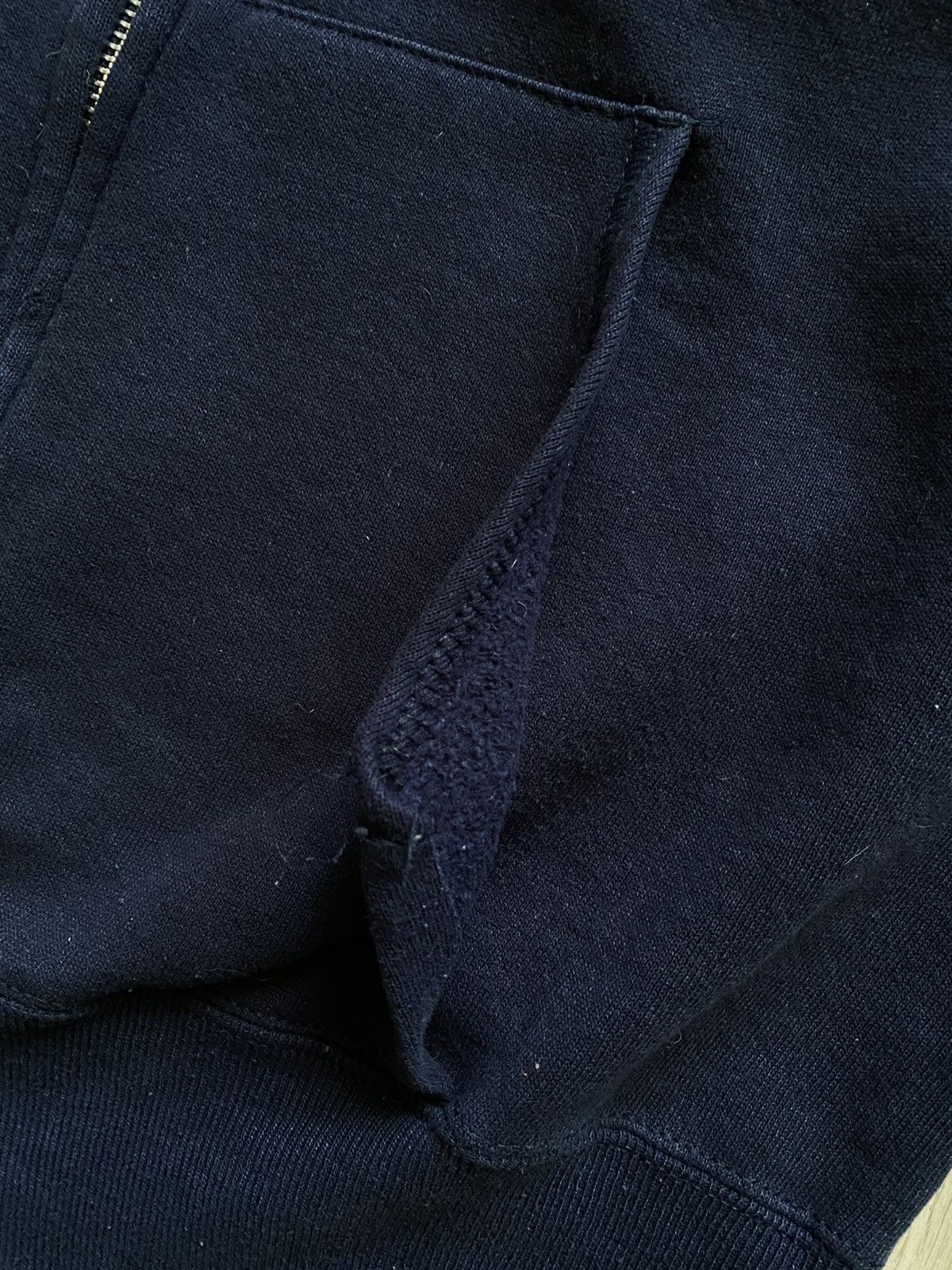 Vintage Vintage zip up hoodie 90s Hip-Hop USA skate blue cotton Size US M / EU 48-50 / 2 - 7 Thumbnail