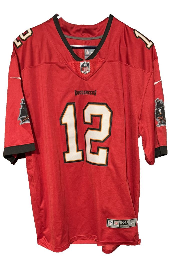 Nike Tampa Bay Buccaneers Tom Brady Jersey Men Sz XL Red Vintage Size US XL / EU 56 / 4 - 1 Thumbnail