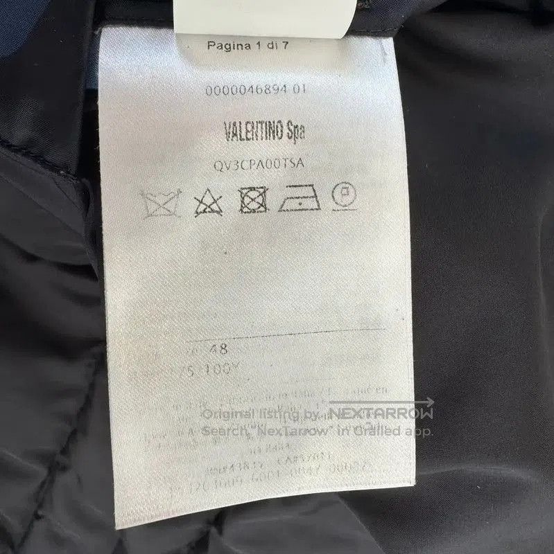 Valentino Valentino Camouflage Men's Down Jacket . Size US M / EU 48-50 / 2 - 5 Thumbnail