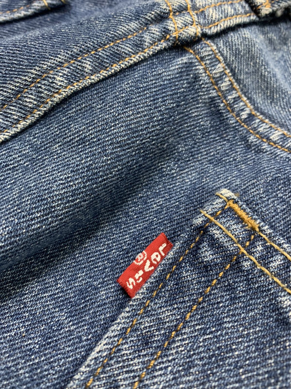 Levi's Vintage Clothing Y2k vintage 00s Blue Levi 505 straight wide leg Denim jeans Size US 30 / EU 46 - 6 Thumbnail