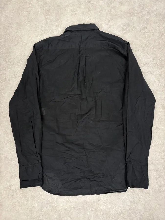 Roberto Cavalli 2000s Roberto Cavalli Black Mafia Khaki Shirt Size US M / EU 48-50 / 2 - 6 Thumbnail