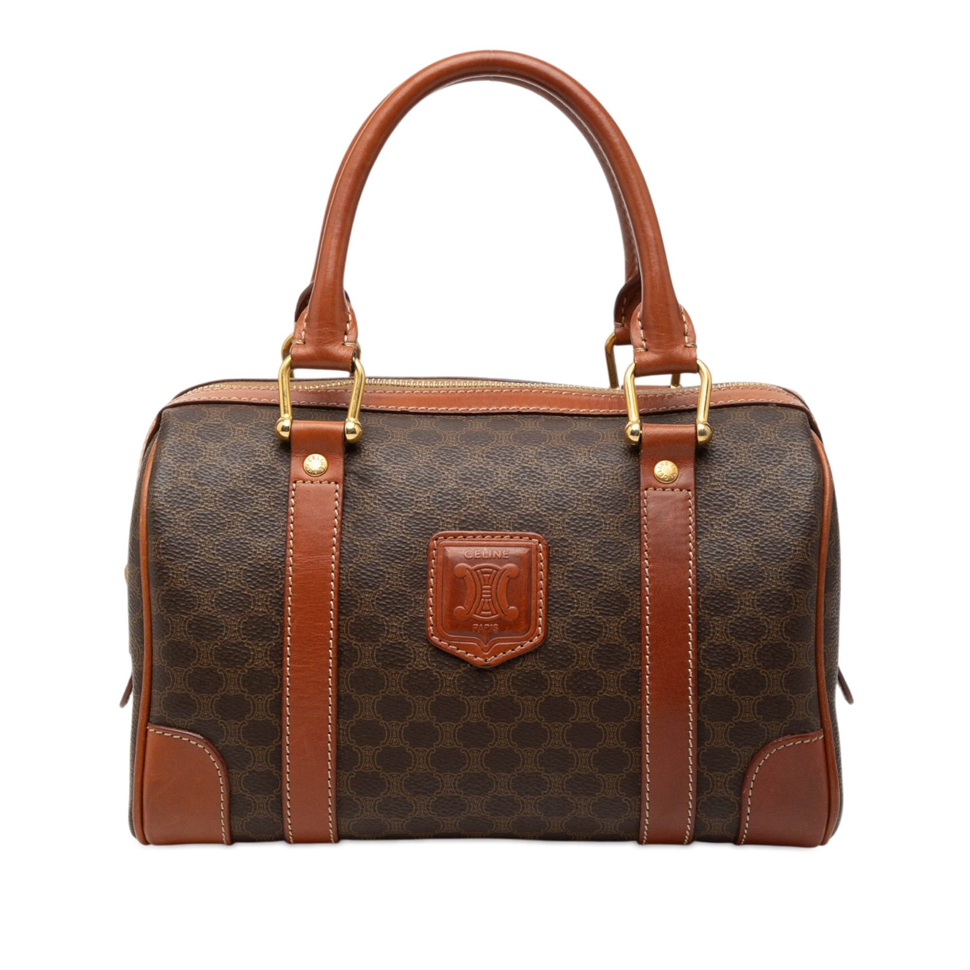 Celine Macadam Coated Canvas Boston Bag Size ONE SIZE - 1 Thumbnail