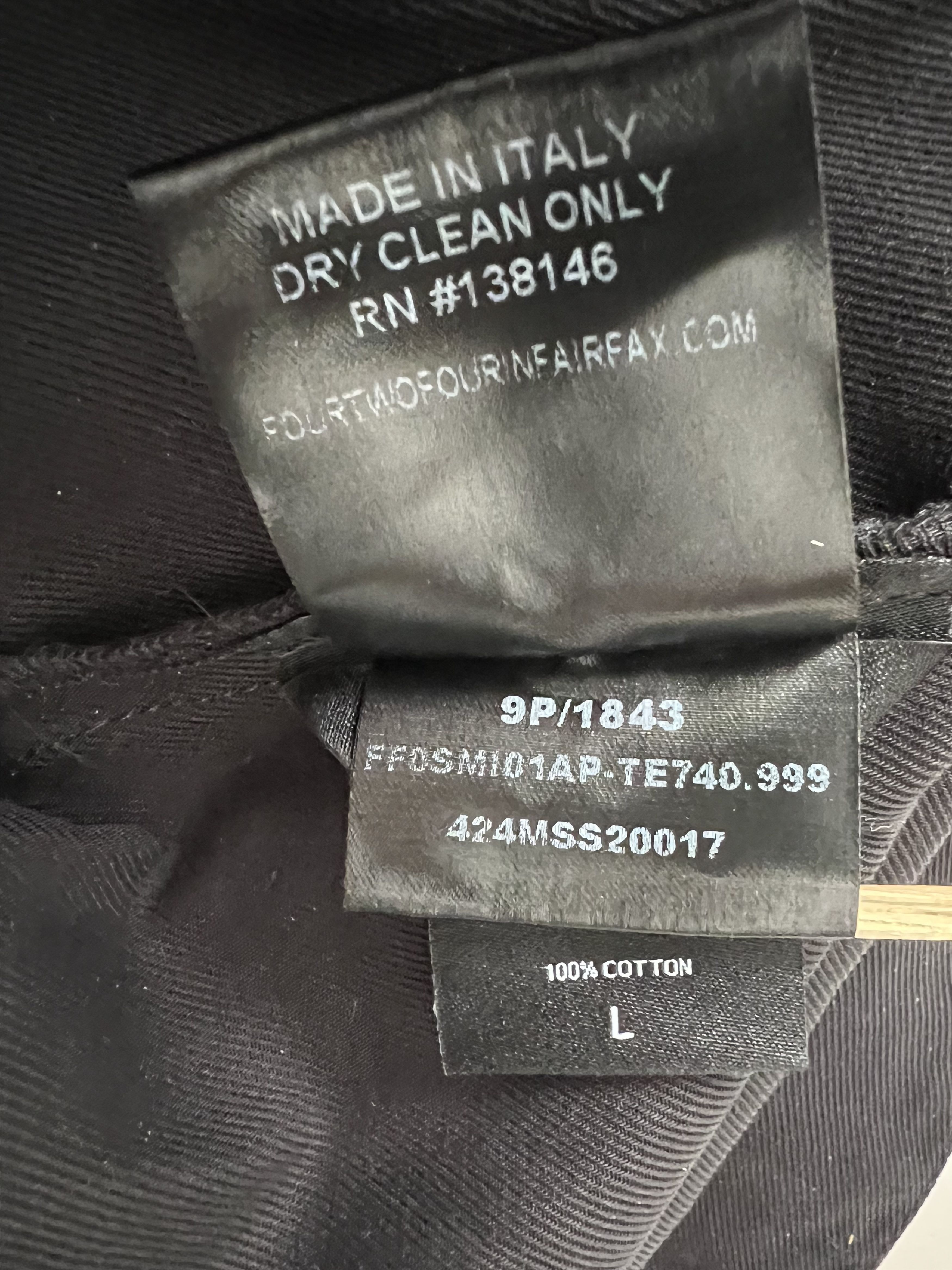 424 back red logo jumpsuit Size US 34 / EU 50 - 15 Thumbnail