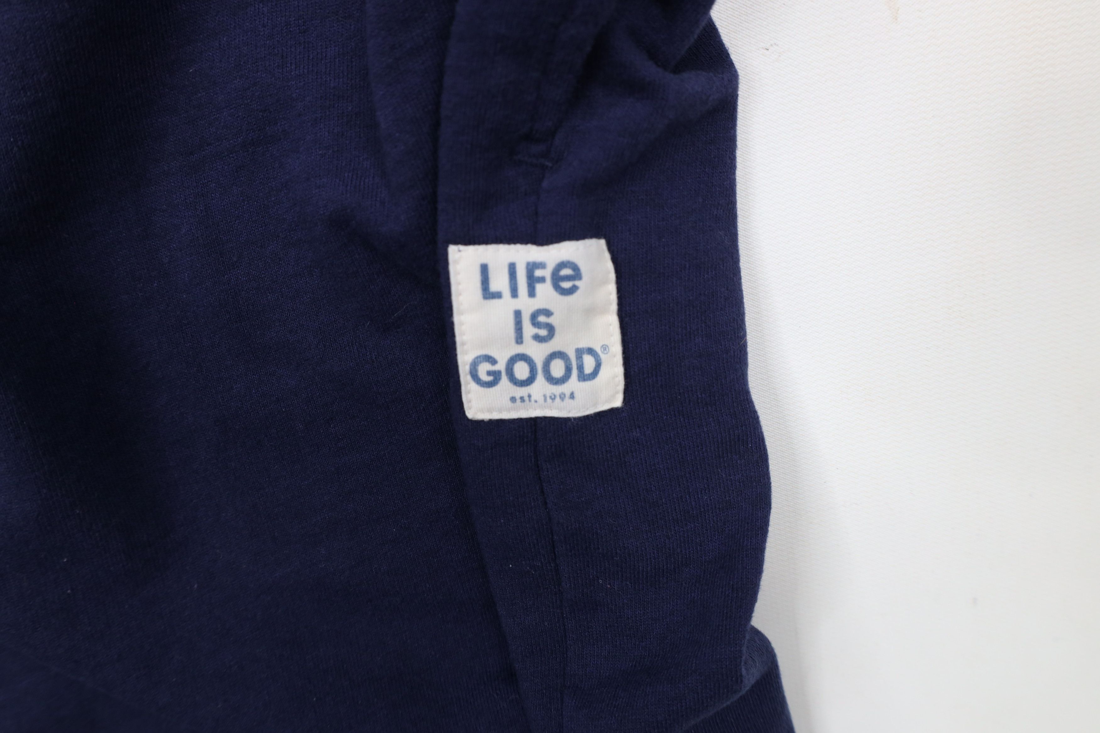 Life is Good × Vintage Life Is Good Spell Out Flannel Pajama Sweatpants Pants Blue Size US 36 / EU 52 - 5 Thumbnail