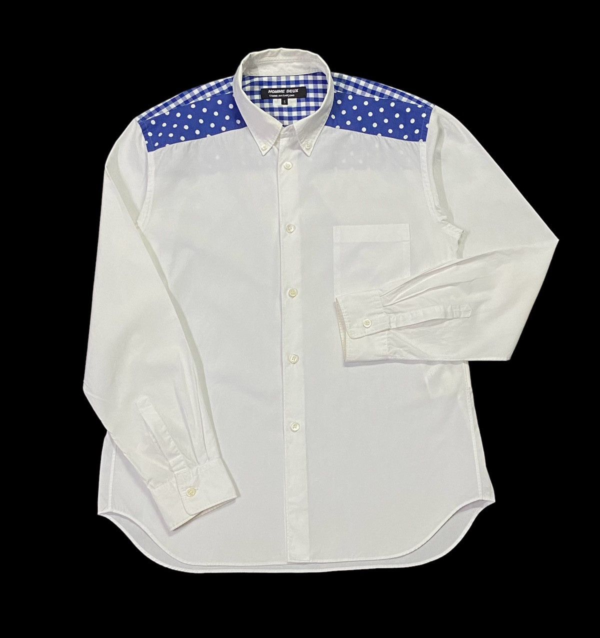 Comme des Garcons AD2013 Comme Des Garçons Homme Deux Shirt Button Ups Size US S / EU 44-46 / 1 - 4 Thumbnail