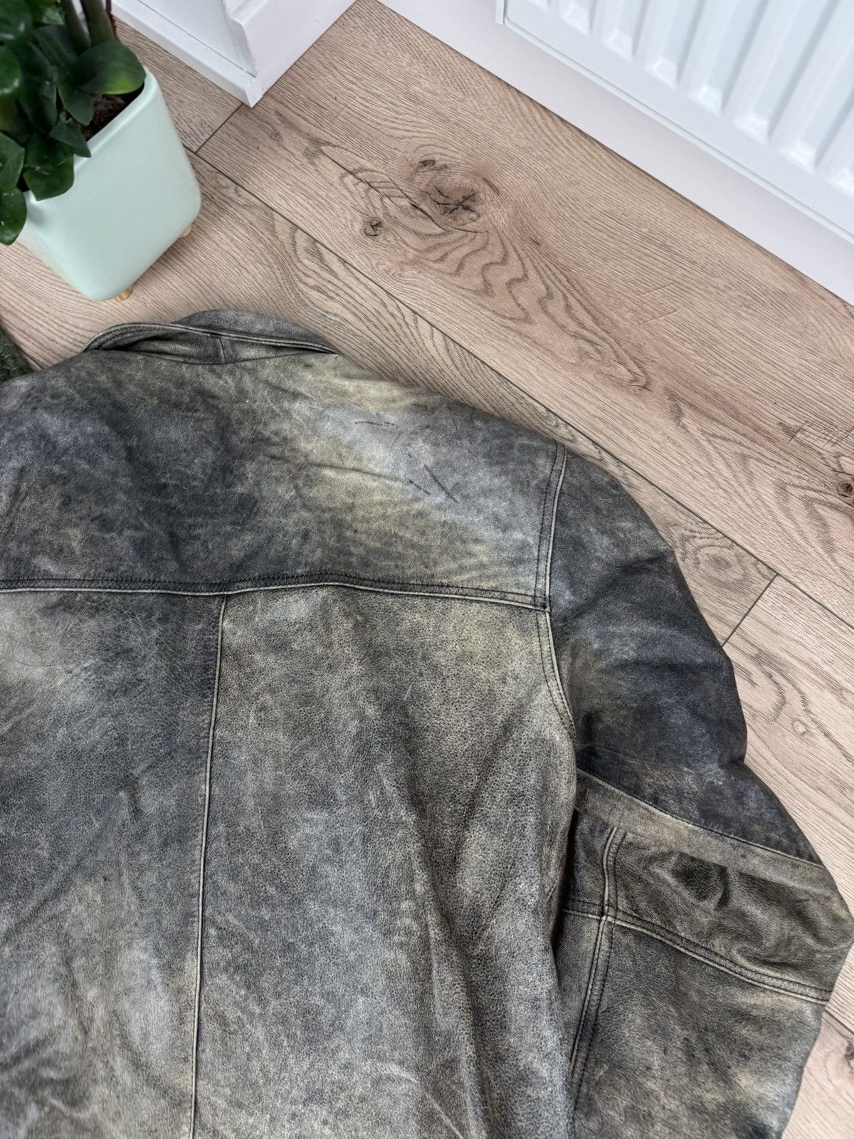 Vintage Flying Eagle Vintage avant garde Japan brand leather jacket Size US L / EU 52-54 / 3 - 12 Thumbnail