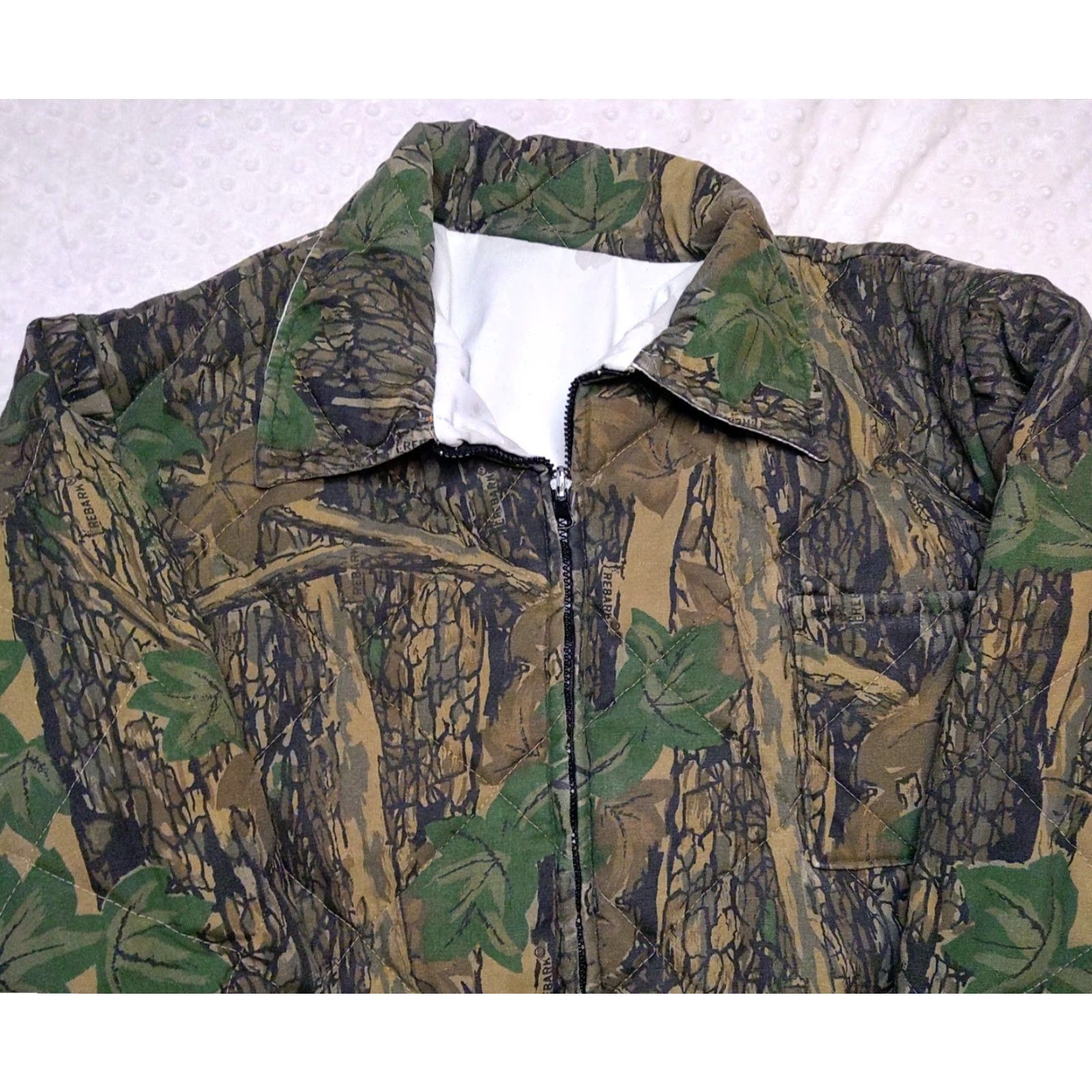 Vintage VINTAGE Trebark Camo 2XL Snow Camo Reversible Coat USA Jacket Size US XXL / EU 58 / 5 - 4 Thumbnail