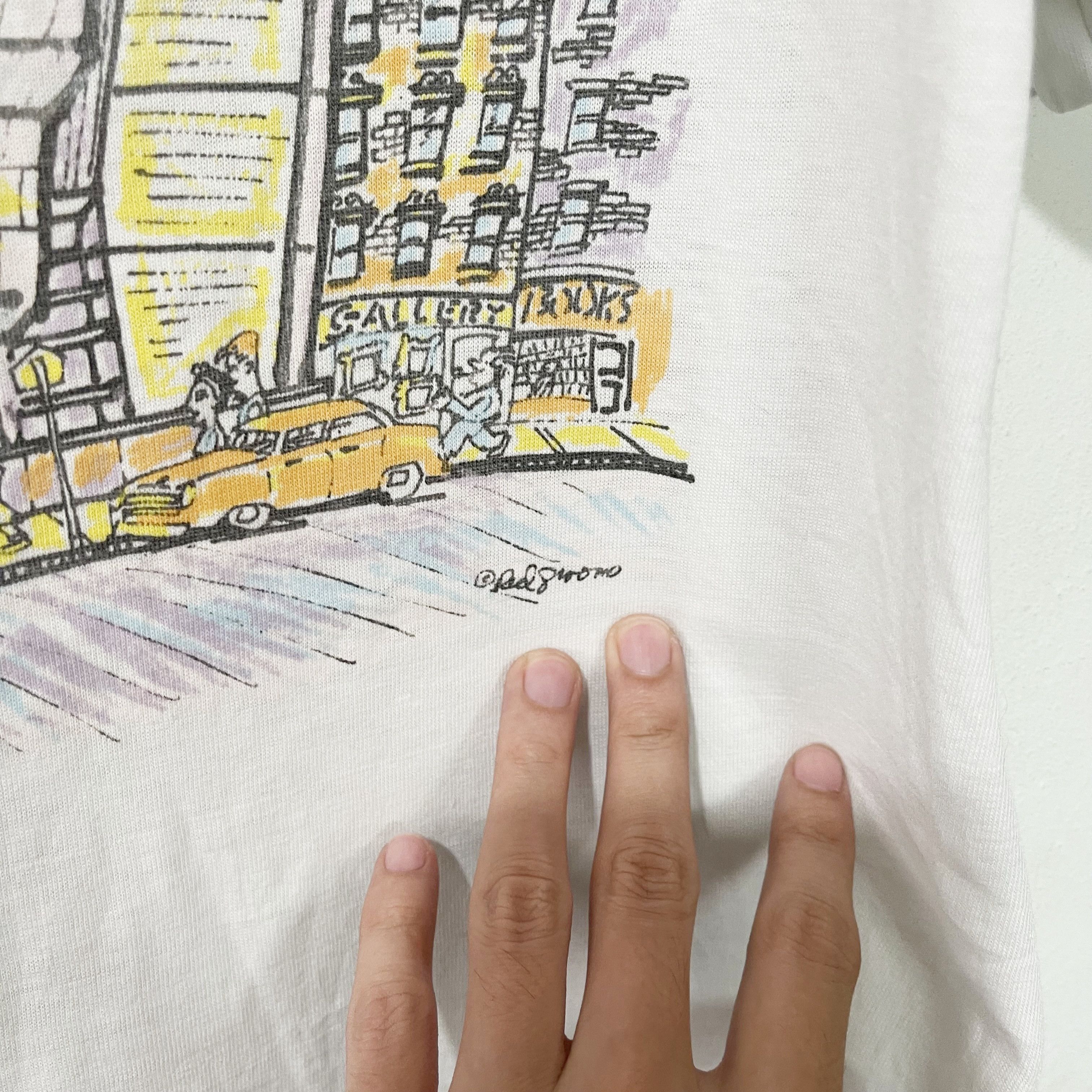 Vintage intage 1987 Red Grooms Exhibition T-Shirt Size US M / EU 48-50 / 2 - 3 Thumbnail