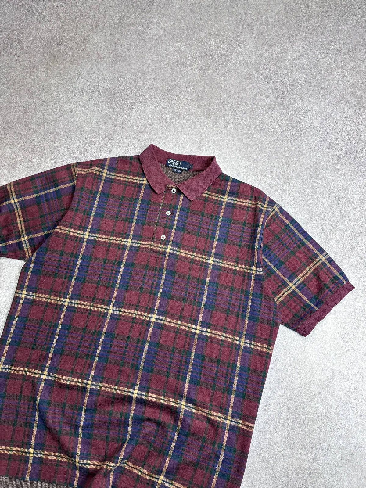 Polo Ralph Lauren Vintage Polo Ralph Lauren Check Shirt L Size US L / EU 52-54 / 3 - 2 Thumbnail