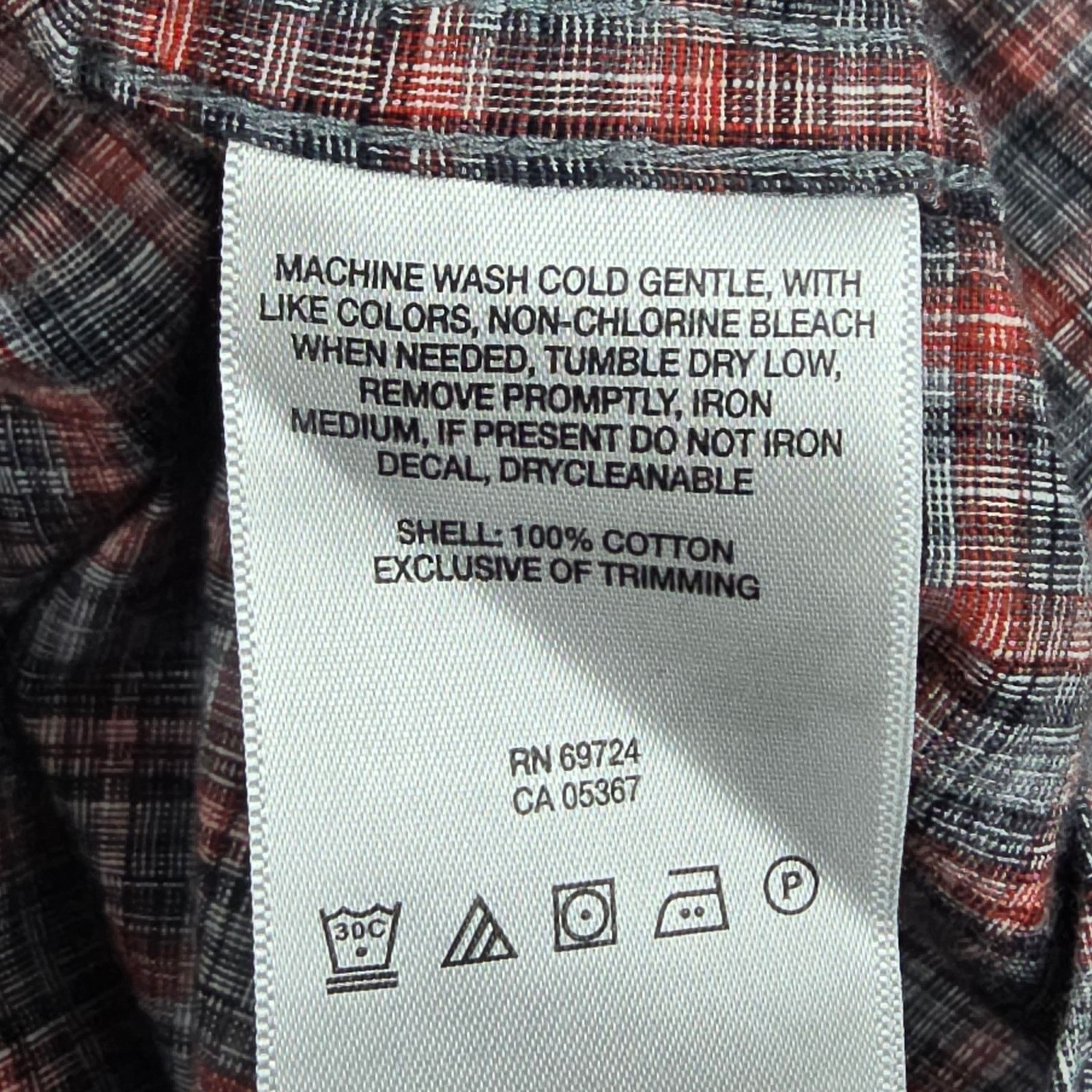 Columbia Columbia Medium Short Sleeve Plaid Pearl Snap Shirt Size US M / EU 48-50 / 2 - 14 Thumbnail