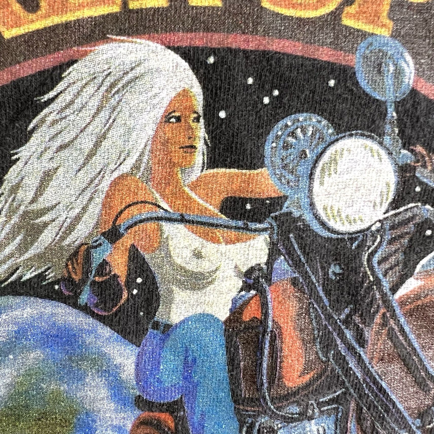 Vintage VINTAGE 80s Sturgis Rally T-Shirt Adult Large Black Biker Graphic Print Mens Size US L / EU 52-54 / 3 - 6 Thumbnail