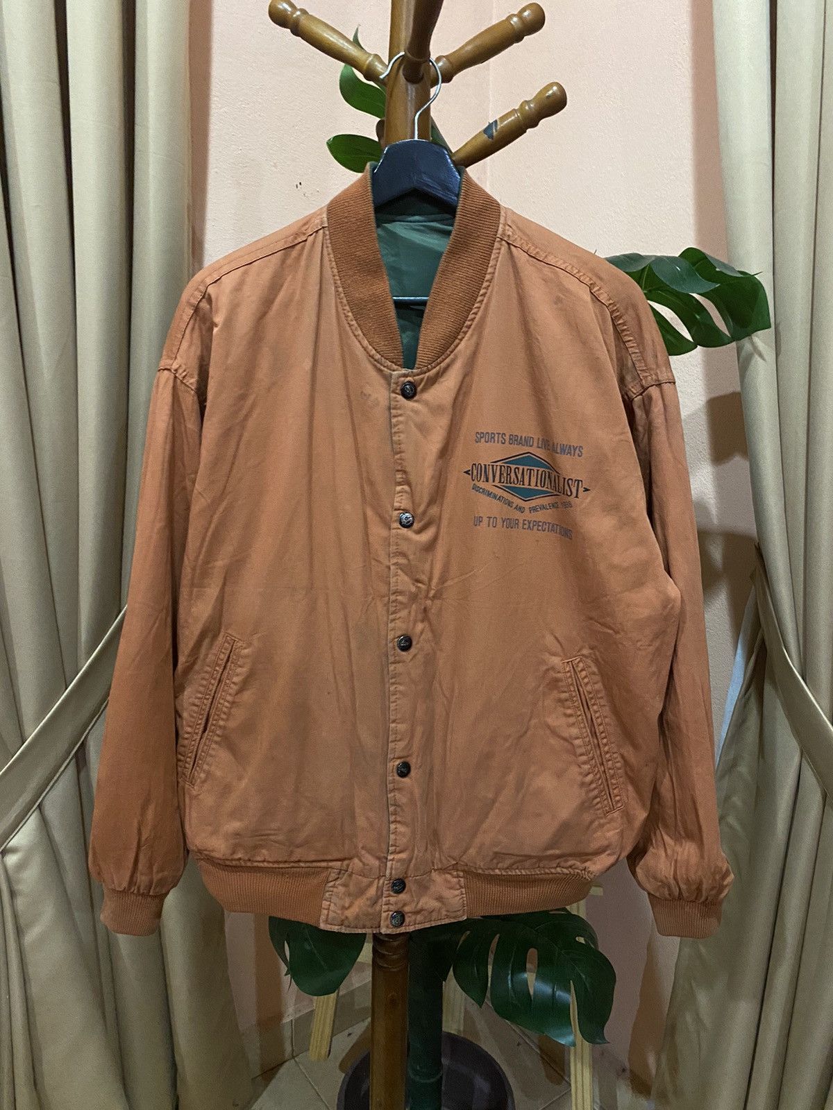 Other VINTAGE MACHOPE AVIATOR BOMBER VARSITY Size US L / EU 52-54 / 3 - 12 Thumbnail