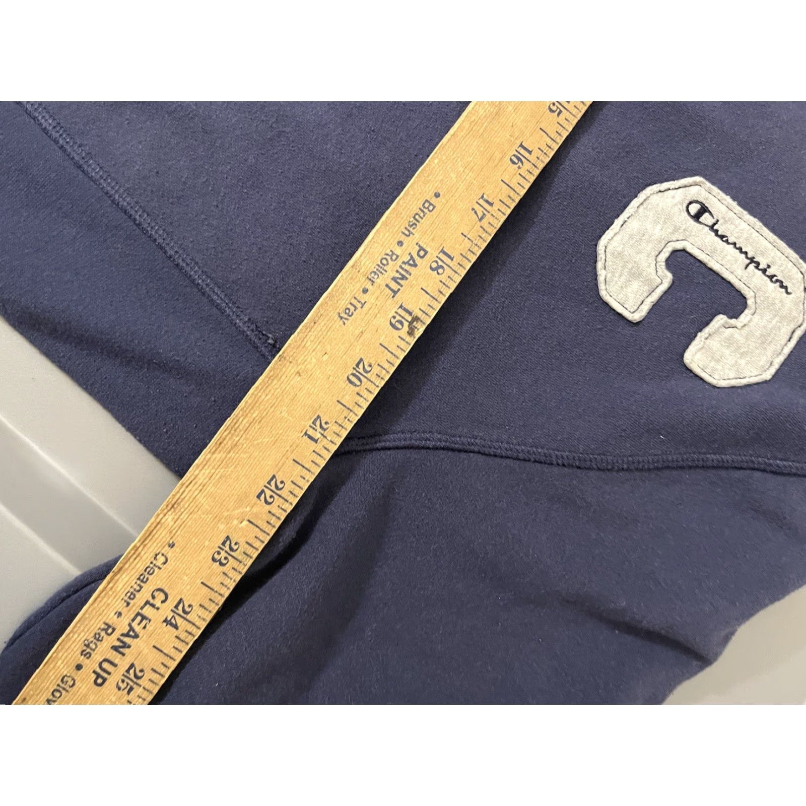Champion VINTAGE Champion Womens Plus Size Hoodie Zip Closure 1X Activewear Imperial Indigo Size XL / US 12-14 / IT 48-50 - 5 Thumbnail