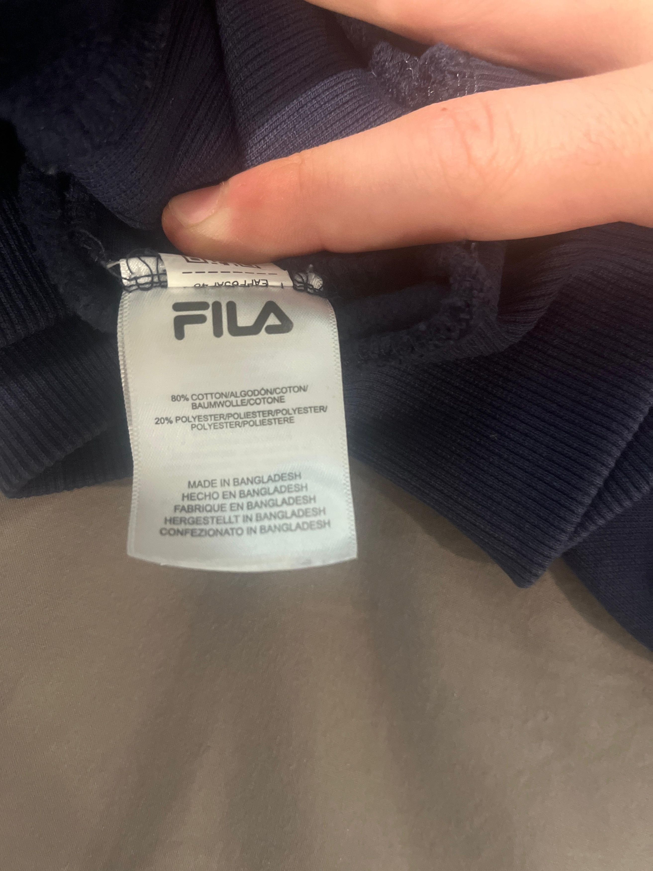 Fila × Vintage FILA EDISON RUGBY SWEATER Size US M / EU 48-50 / 2 - 6 Thumbnail
