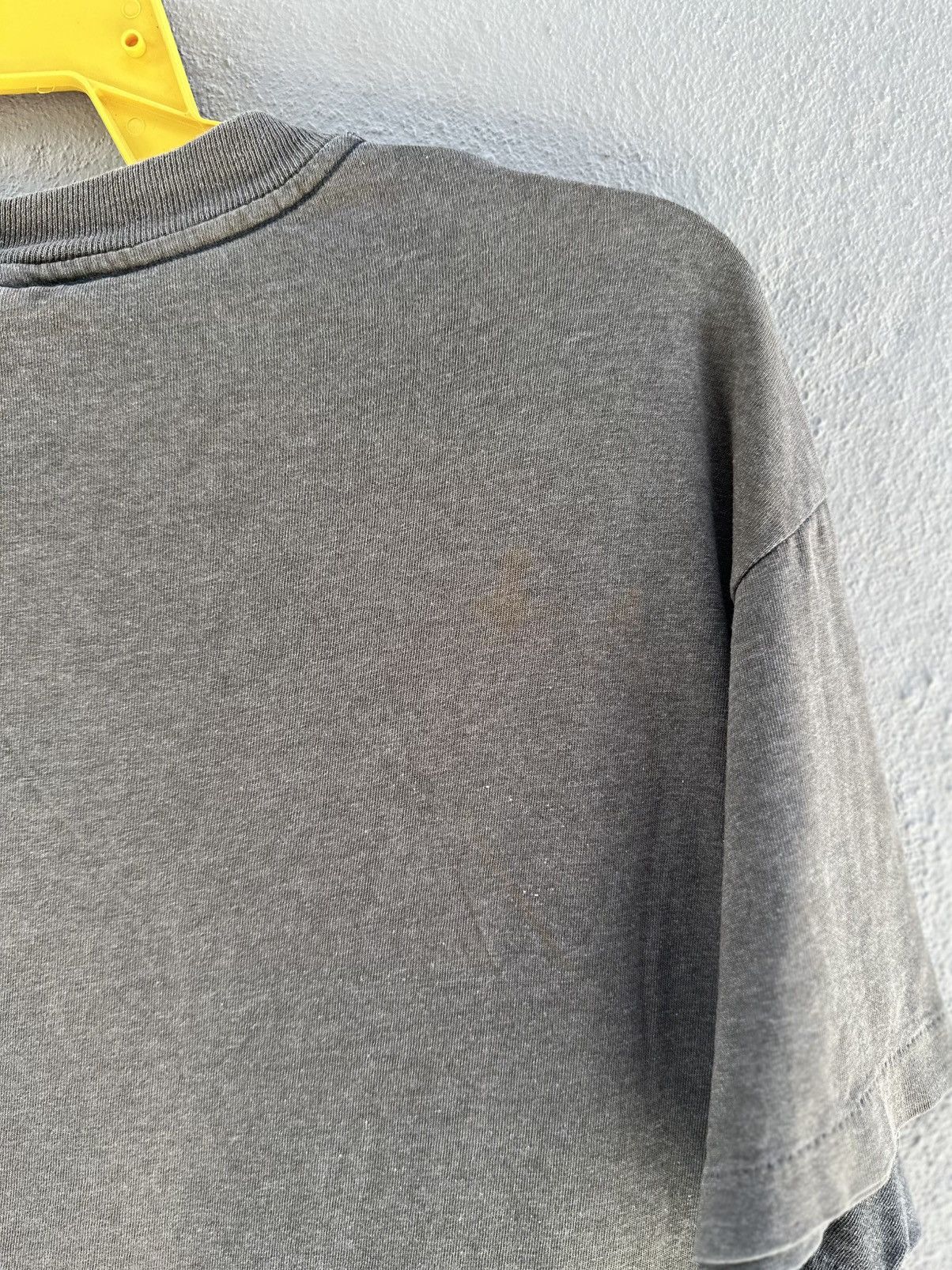 Hanes Thrashed Vintage Blank Pocket Faded Single Stitch Grunge Tee Size US L / EU 52-54 / 3 - 8 Thumbnail