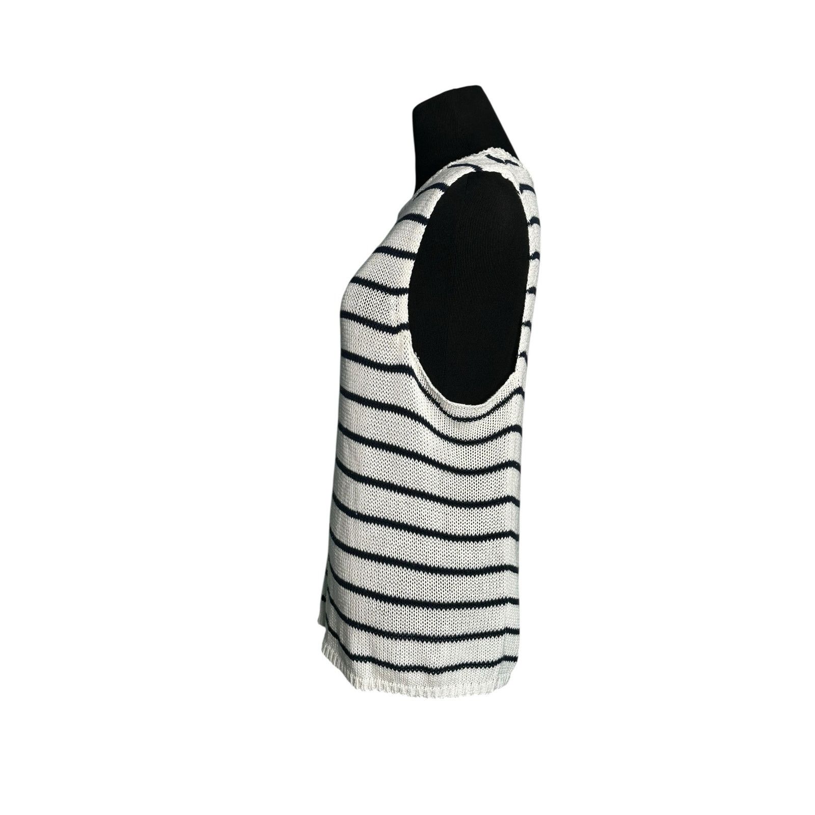 Rails Rails Jenna white blue stripes knit tank top size large Size L / US 10 / IT 46 - 11 Thumbnail