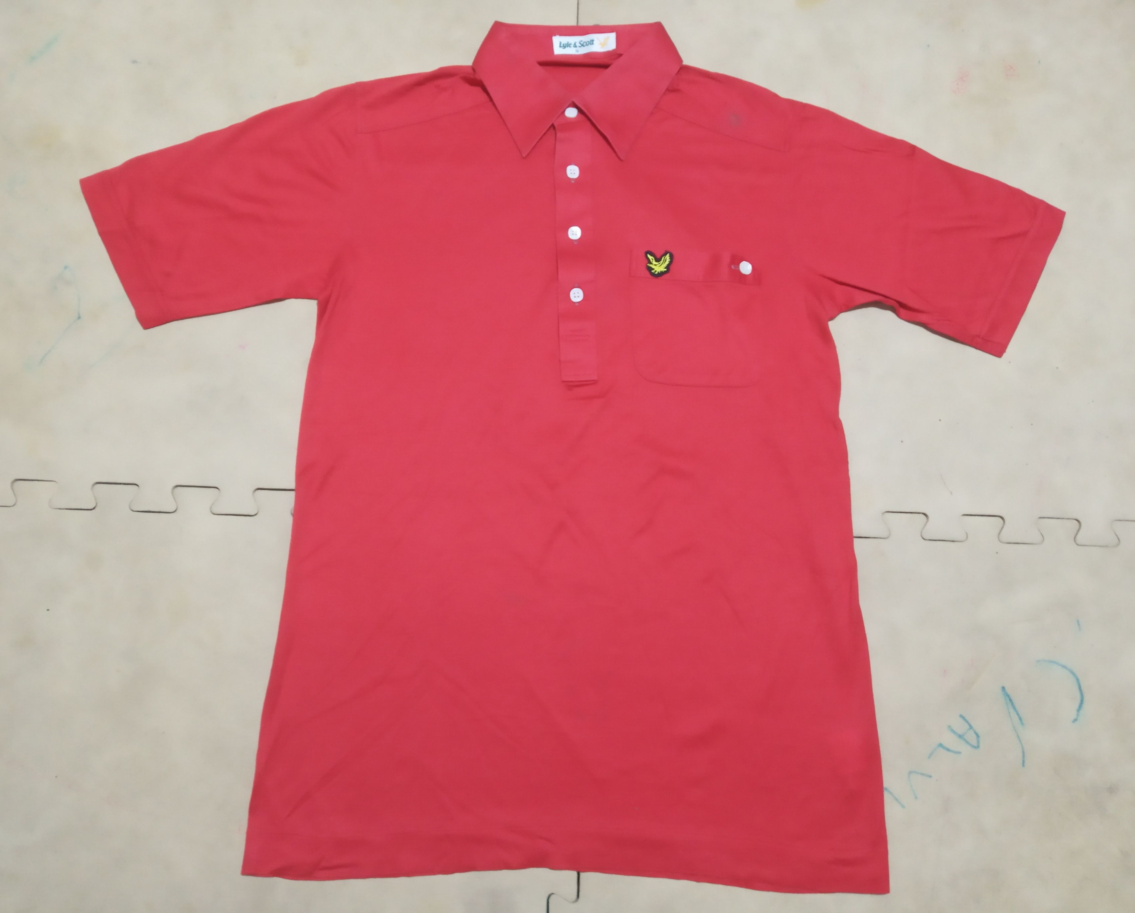 Lyle & Scott Vintage Lyle & Scott Polo Shirt Size US S / EU 44-46 / 1 - 1 Thumbnail