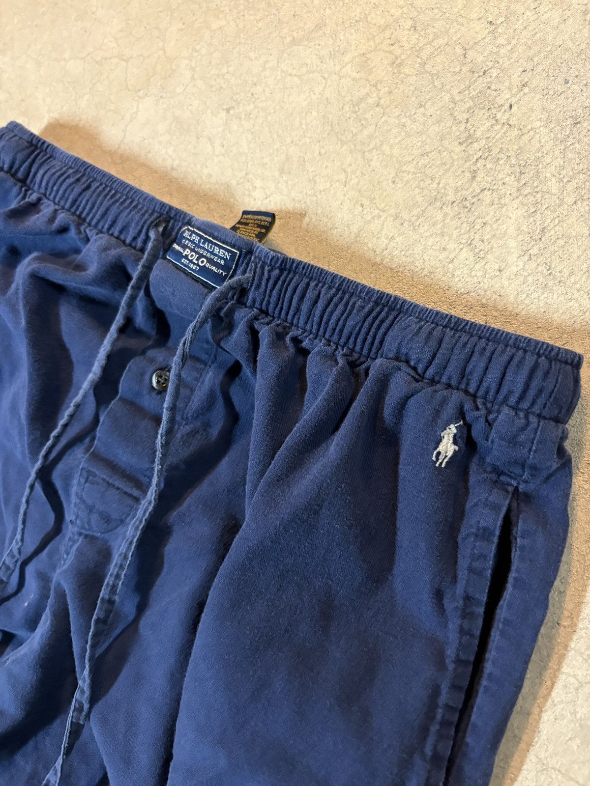 Polo Ralph Lauren Polo Ralph Lauren Pajama Pants Navy Size Medium Size US 32 / EU 48 - 2 Thumbnail