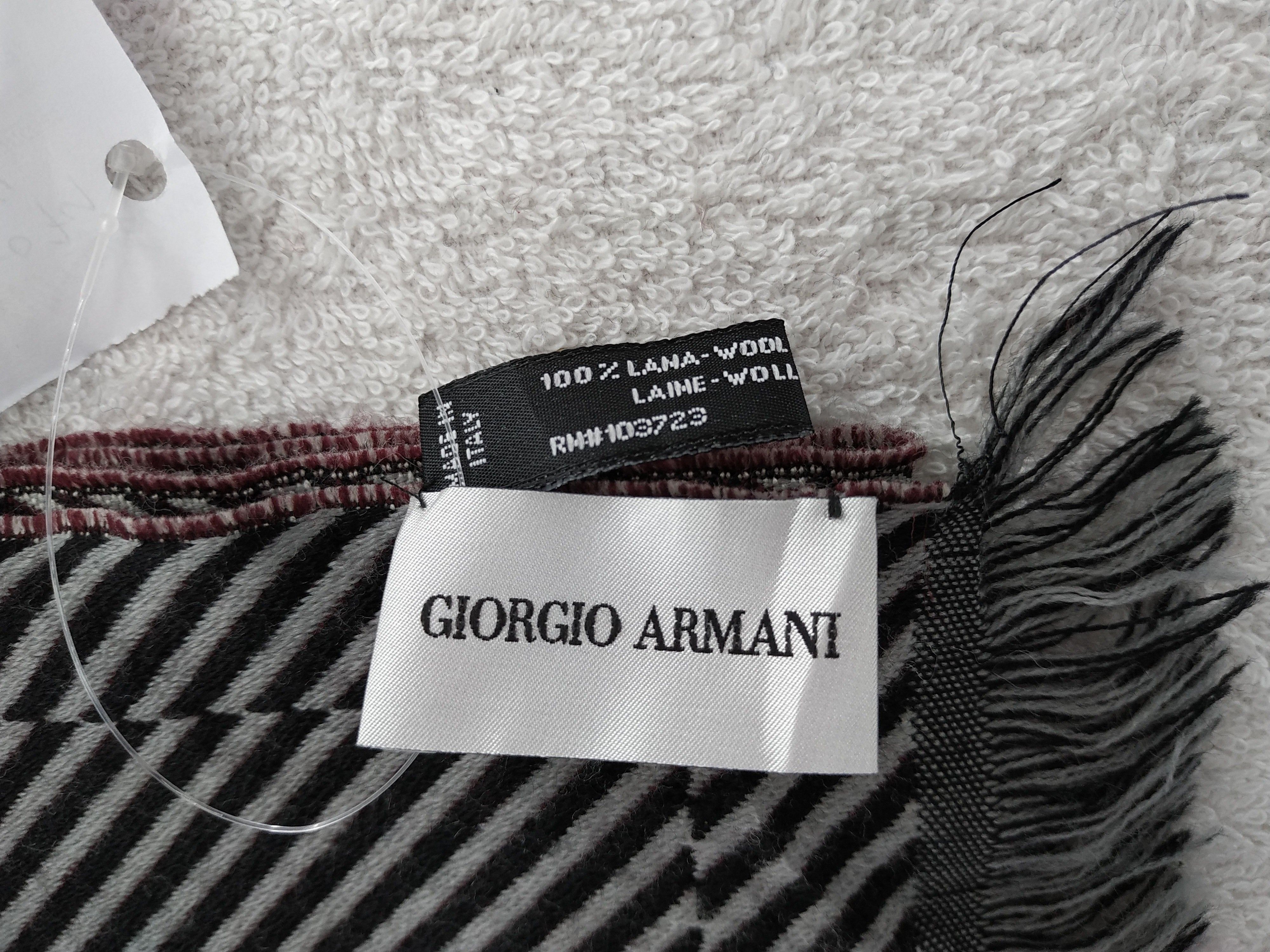 Giorgio Armani × Vintage Giorgio Armani Scarf / Muffler / Neckwear Size ONE SIZE - 5 Thumbnail