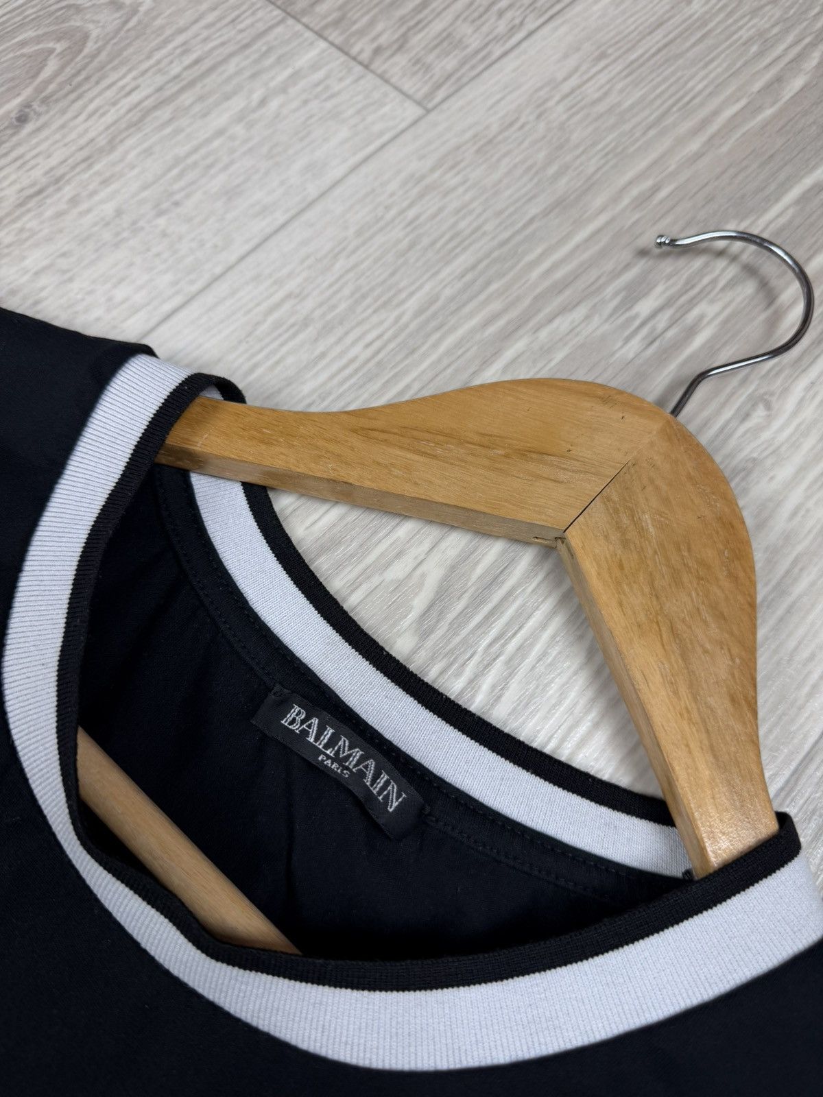 Balmain BALMAIN T-Shirt Big Logo Size US XL / EU 56 / 4 - 6 Thumbnail