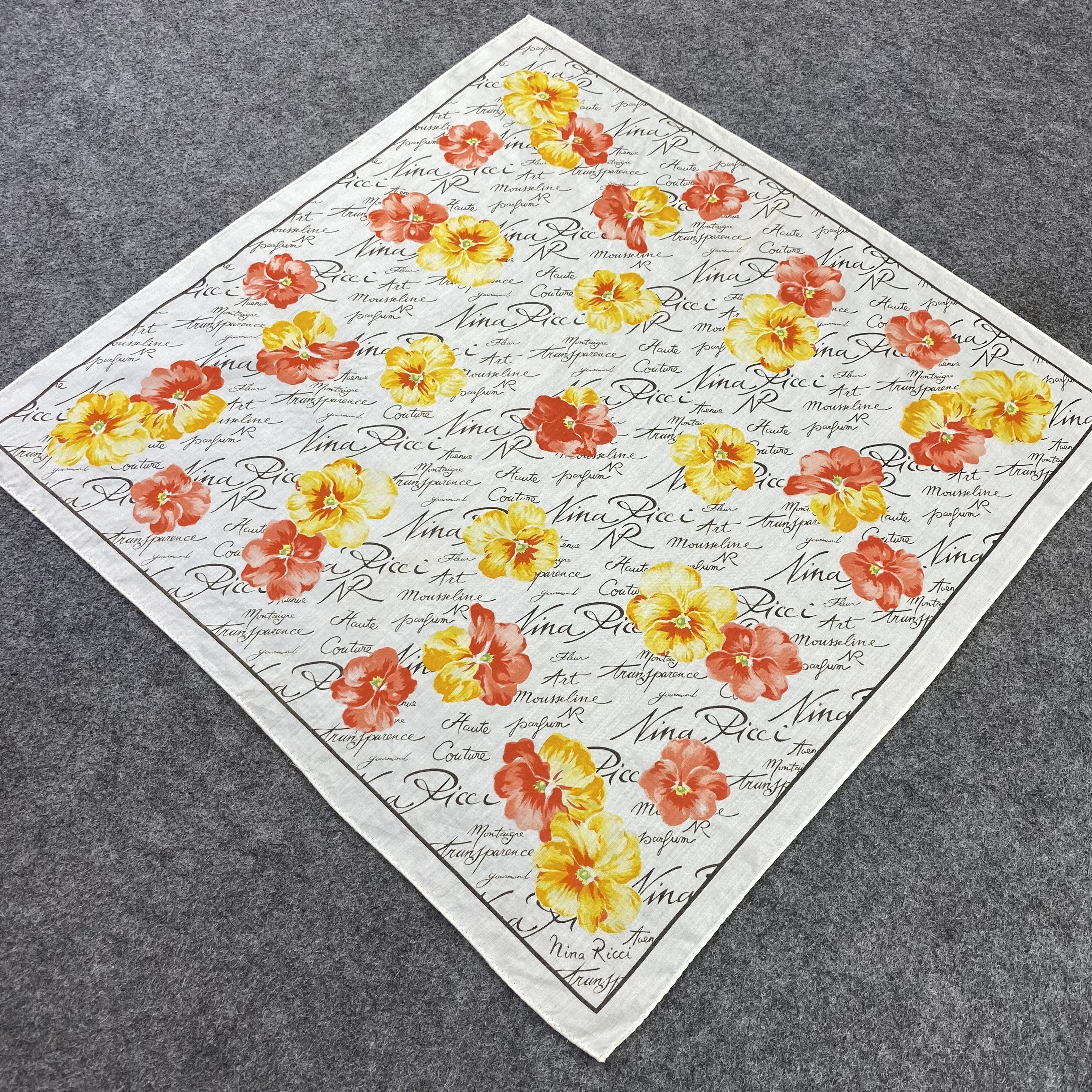 Nina Ricci Nina Ricci Handkerchief / Bandana / Neckerchief -B529 Size ONE SIZE - 4 Thumbnail