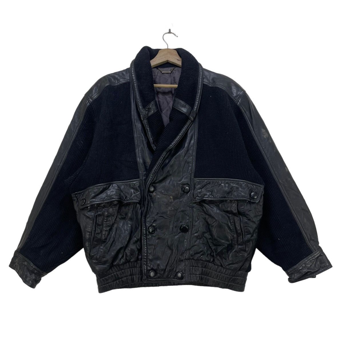 Japanese Brand × Lancel × Vintage Vintage Lancel Leather Jacket Size US M / EU 48-50 / 2 - 1 Thumbnail