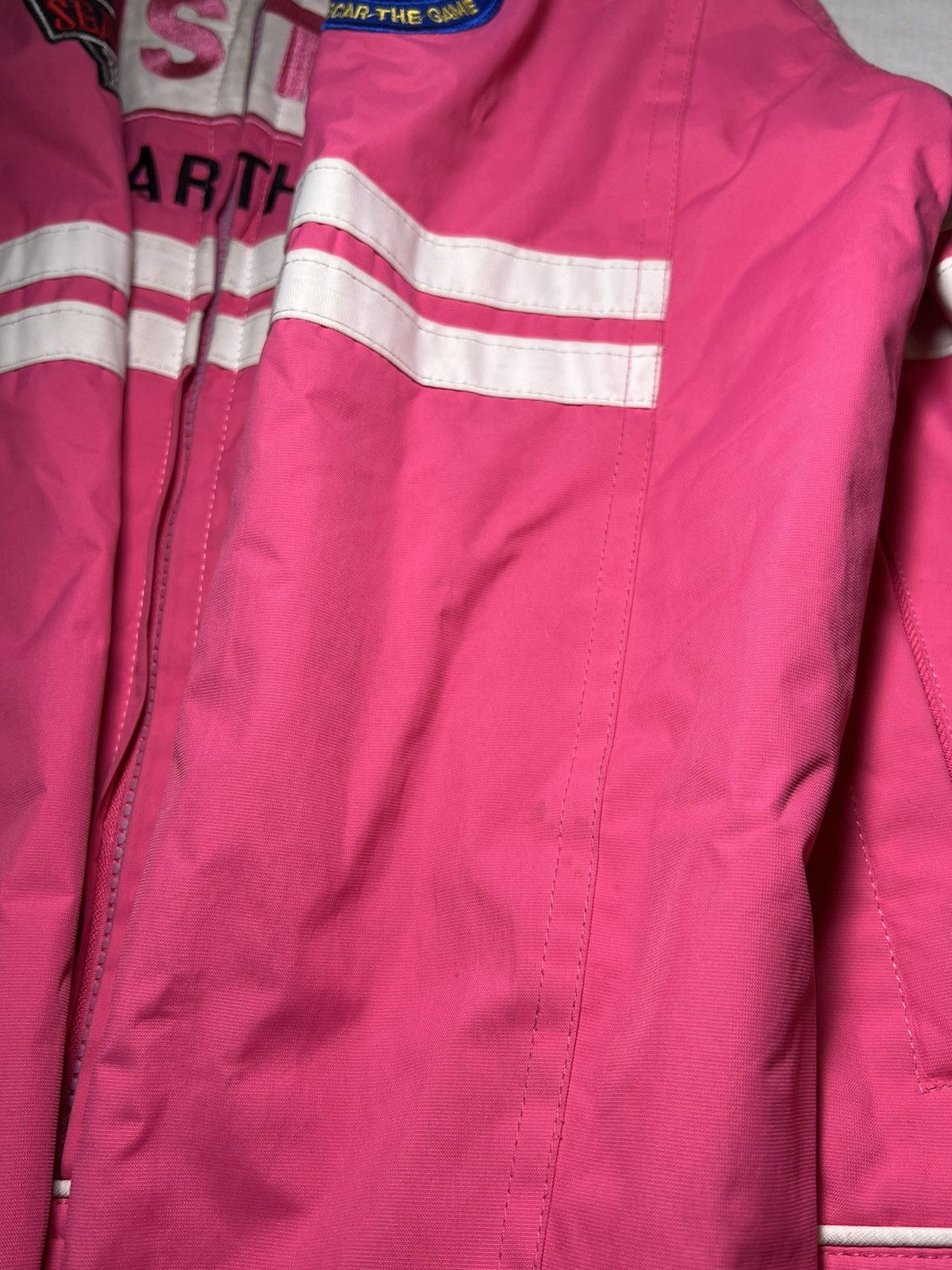 Vintage Vintage racing F1 Fiston Brasil nylon jacket NASCAR Size US XXS / EU 40 - 13 Thumbnail