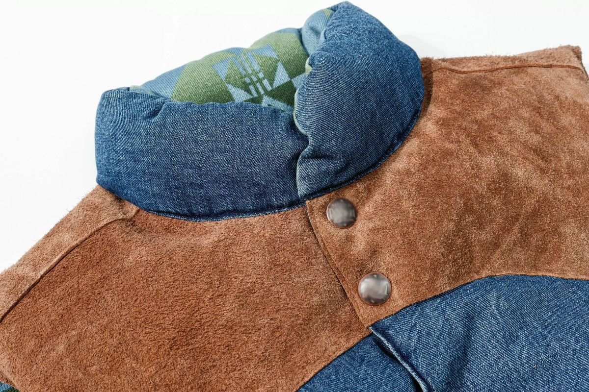 Polo Ralph Lauren Double-sided Vest Denim Southwestern Aztec Size US XXL / EU 58 / 5 - 6 Thumbnail