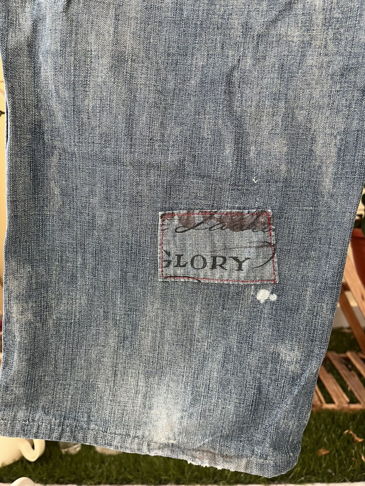 Ralph Lauren 💥 Ralph Lauren Repaired Boro Patchwork Naval Pants Size US 42 / EU 58 - 7 Thumbnail