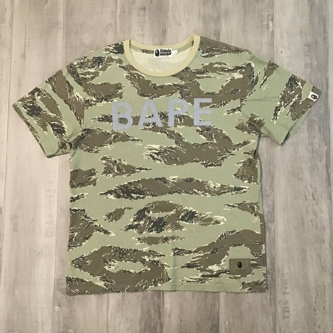 Bape BAPE LOGO Desert Camo T-shirt a bathing ape Size US L / EU 52-54 / 3 - 1 Thumbnail