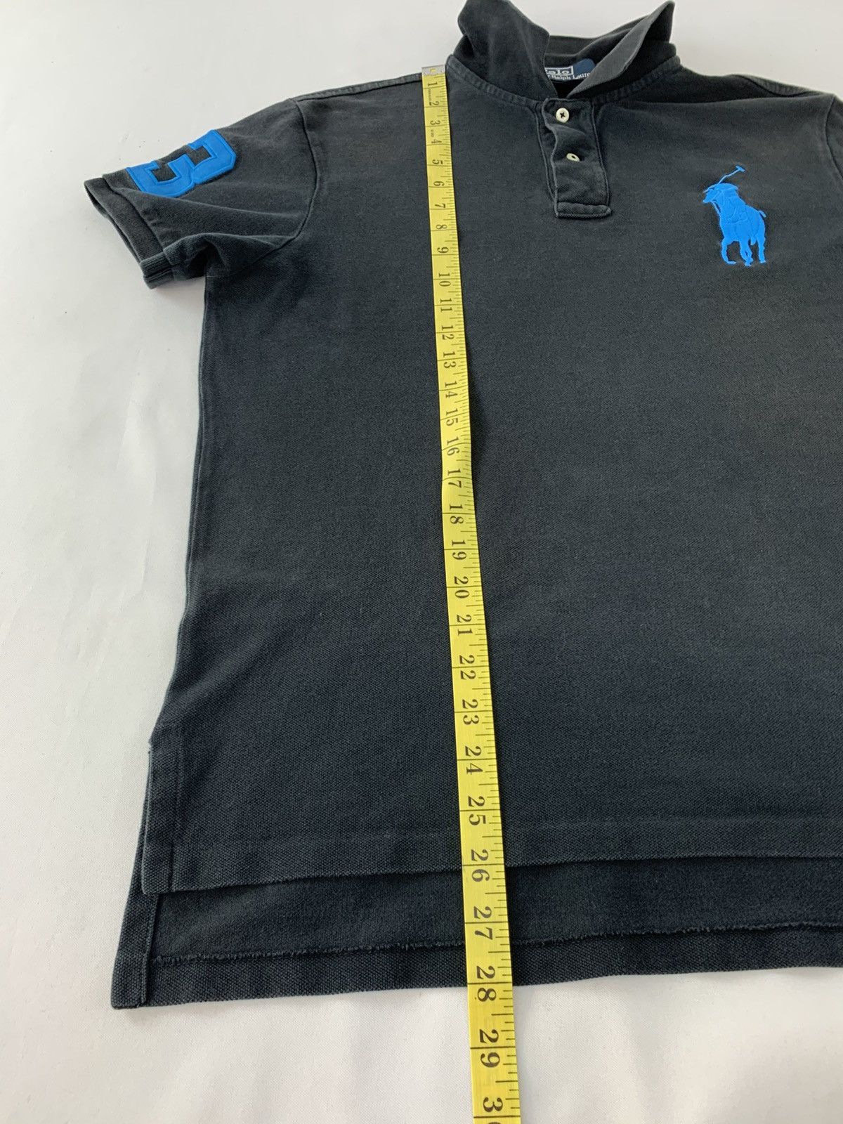 Polo Ralph Lauren Polo Ralph Lauren Custom Fit Embroidery Logo Polo Tee Tshirt Size US L / EU 52-54 / 3 - 12 Thumbnail
