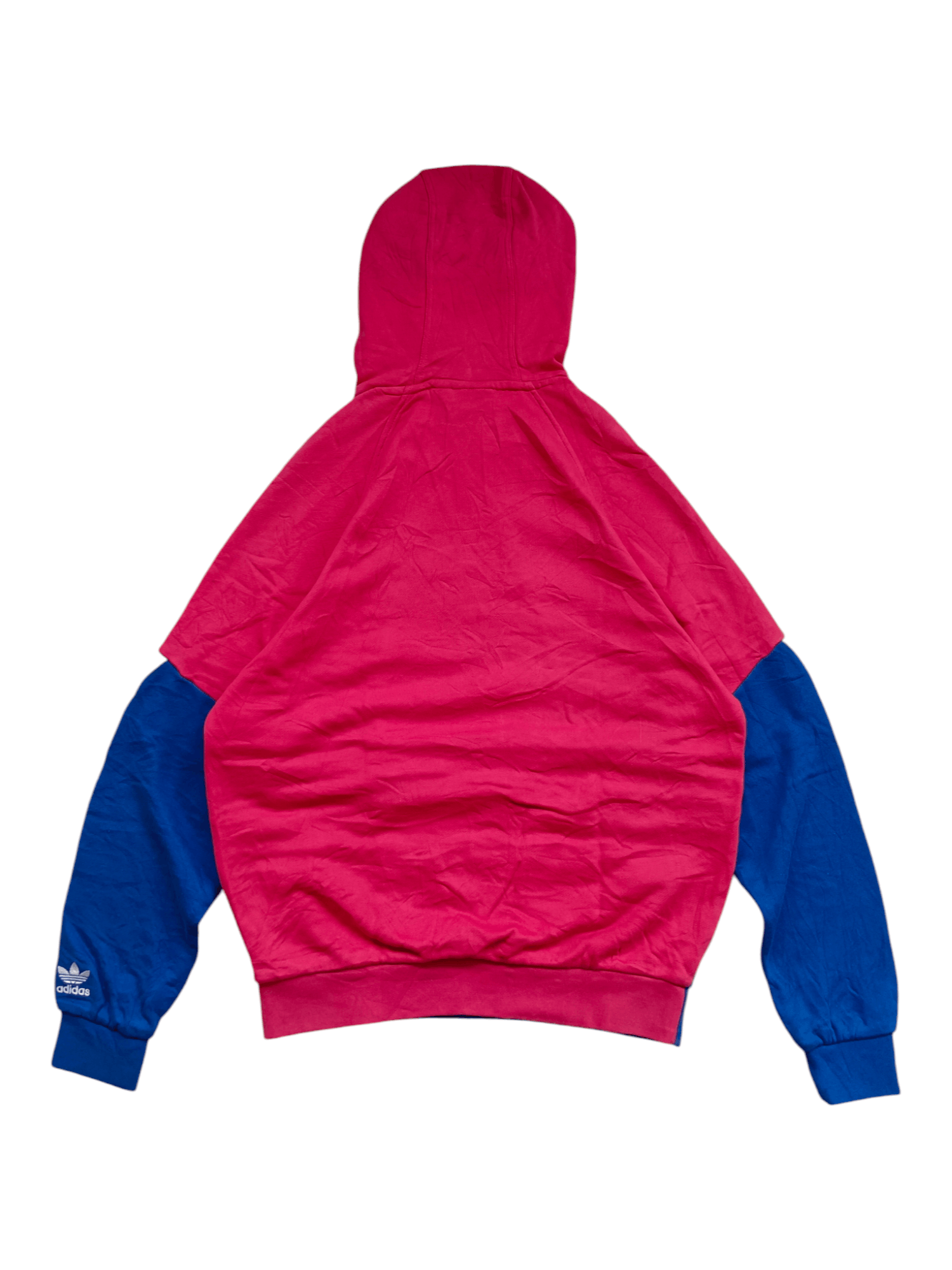 Adidas × Japanese Brand ADIDAS BIG TREFOIL OUTLINE COLORBLOCK HOODIE SWEATSHIRT Size US S / EU 44-46 / 1 - 2 Thumbnail