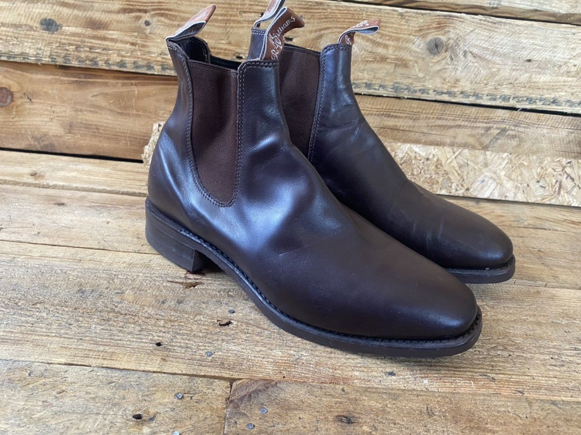 R.M. Williams R.M.williams brown chelsea leather boots sz 7.5H Size US 8.5 / EU 41-42 - 8 Thumbnail