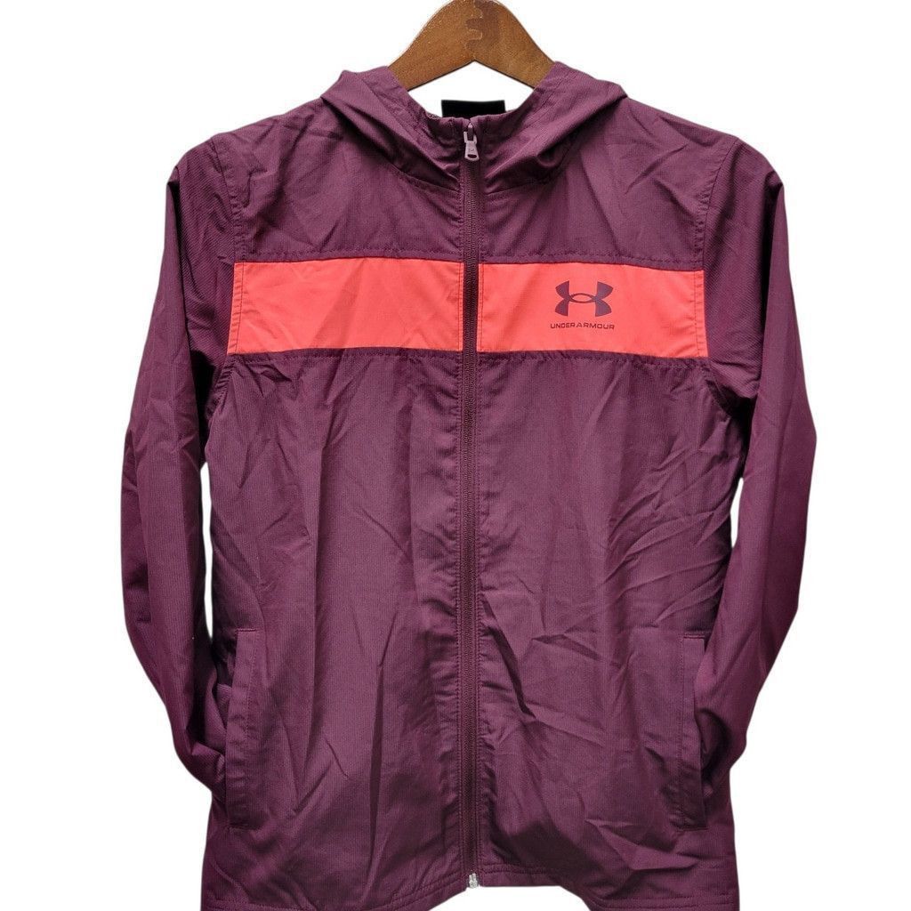 Under Armour Under Armour Full-Zip Windbreaker Hoodie Long-Sleeves Large Size US M / EU 48-50 / 2 - 1 Thumbnail