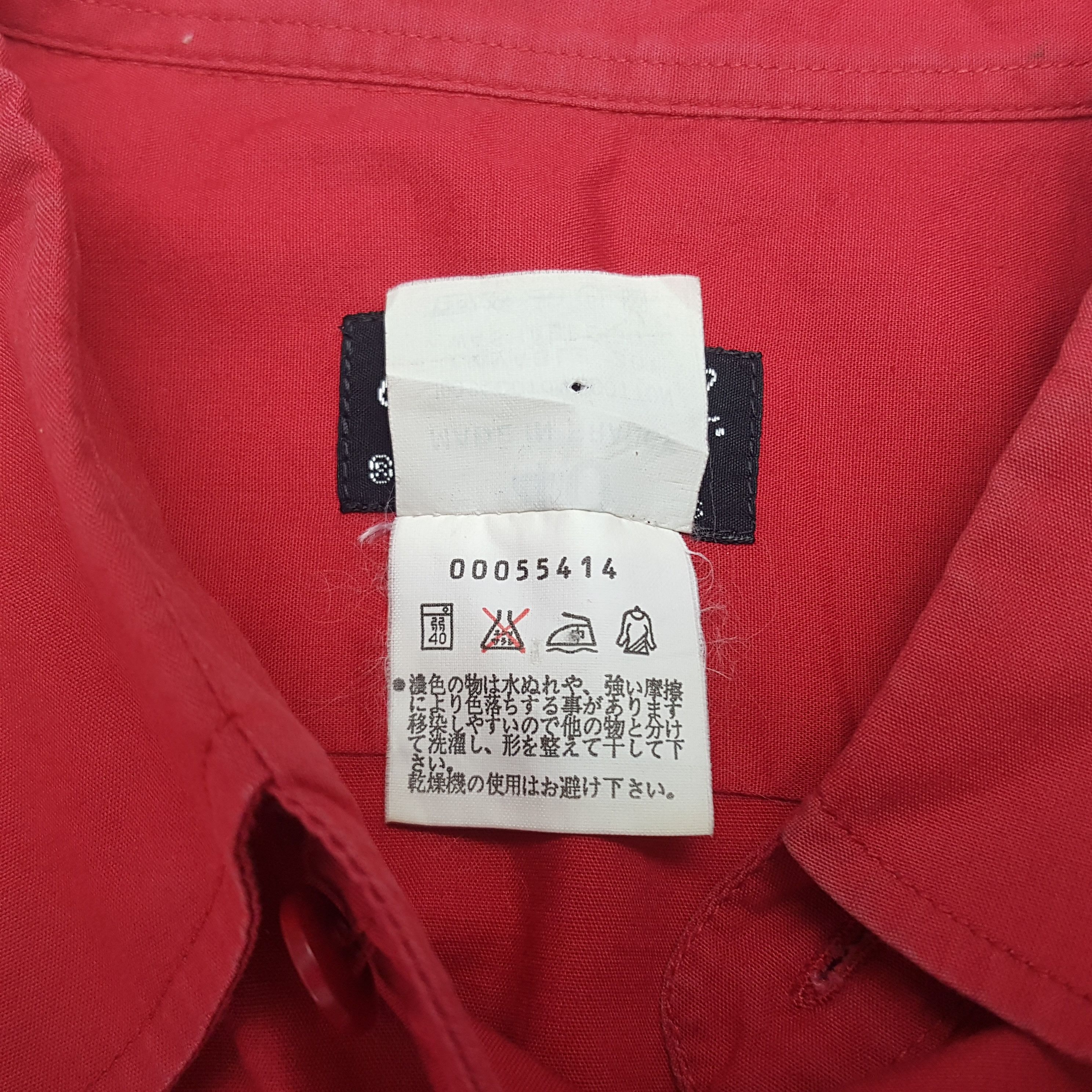 Designer × Vintage × agnes b. Vintage Agnes b Embroidery Logo Button Up Shirt Size US M / EU 48-50 / 2 - 8 Thumbnail